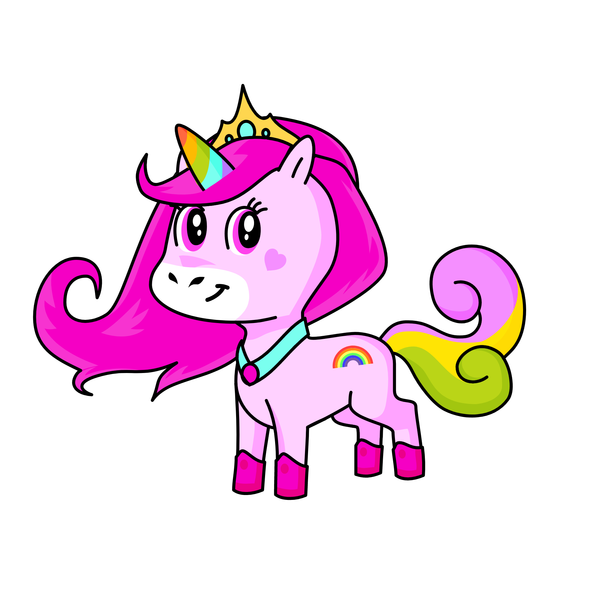Sunshine, the unicorn