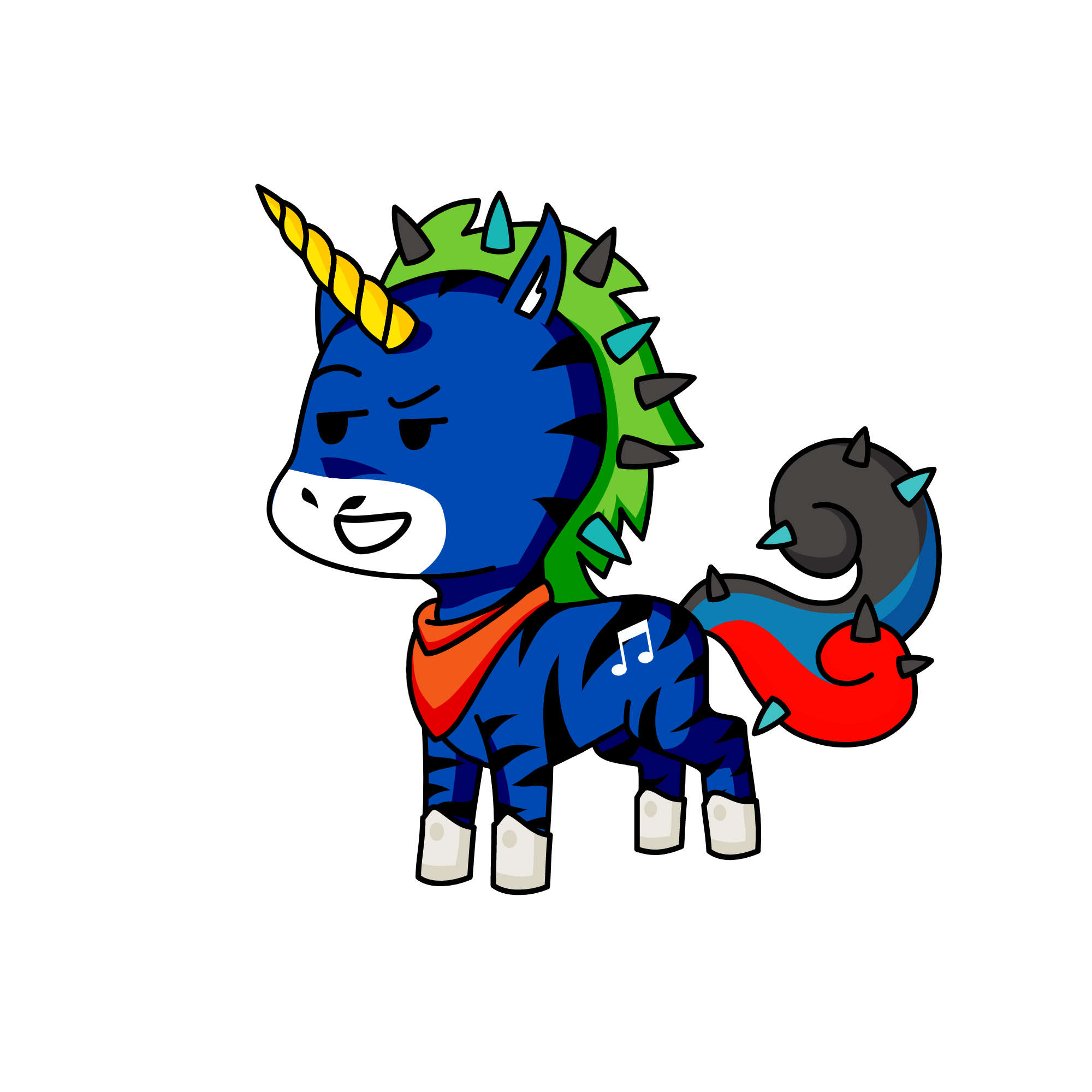 Badass, the unicorn