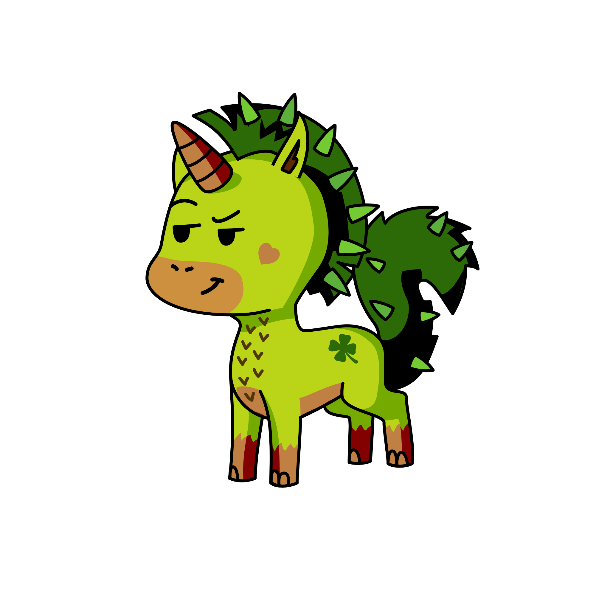 Prince Grassium, the unicorn