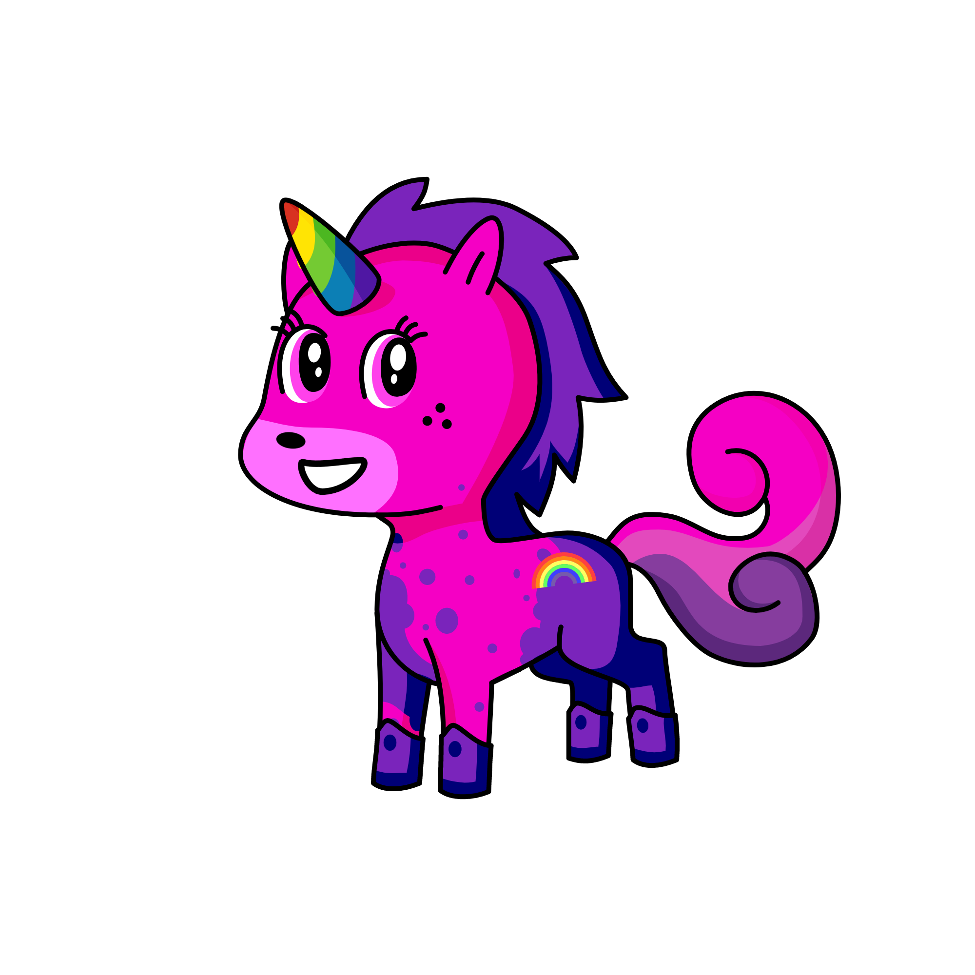 Sparkle Rainbow, the unicorn