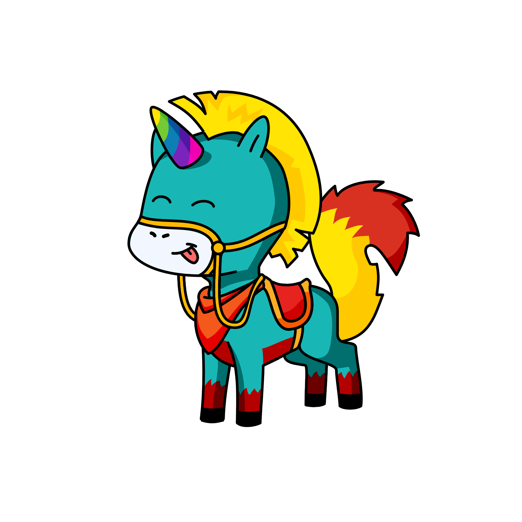 Oujdi, the unicorn