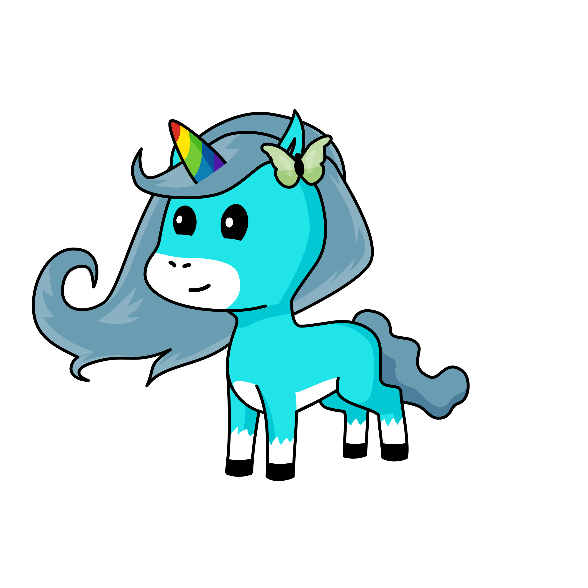 Ice, the unicorn