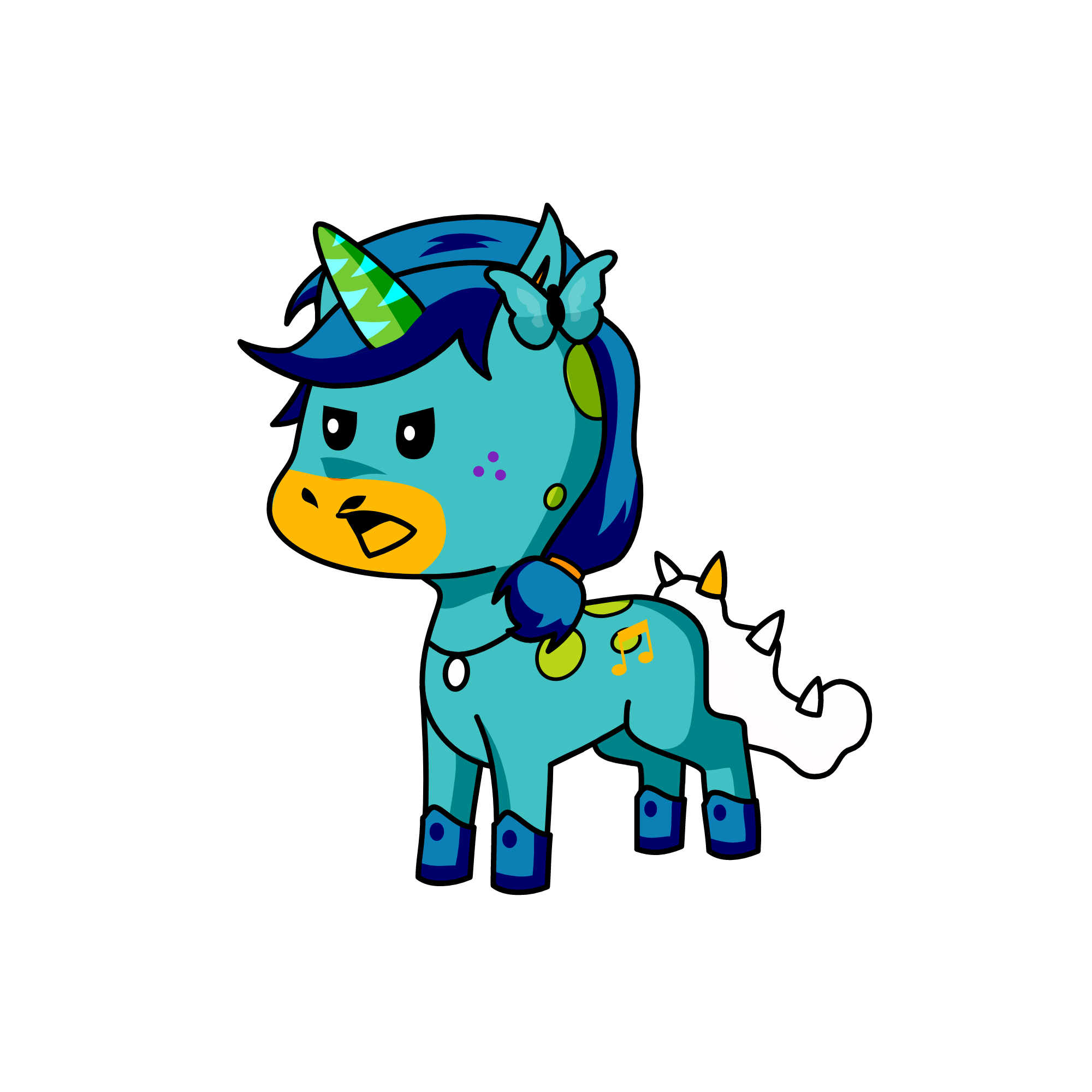 nO, the unicorn