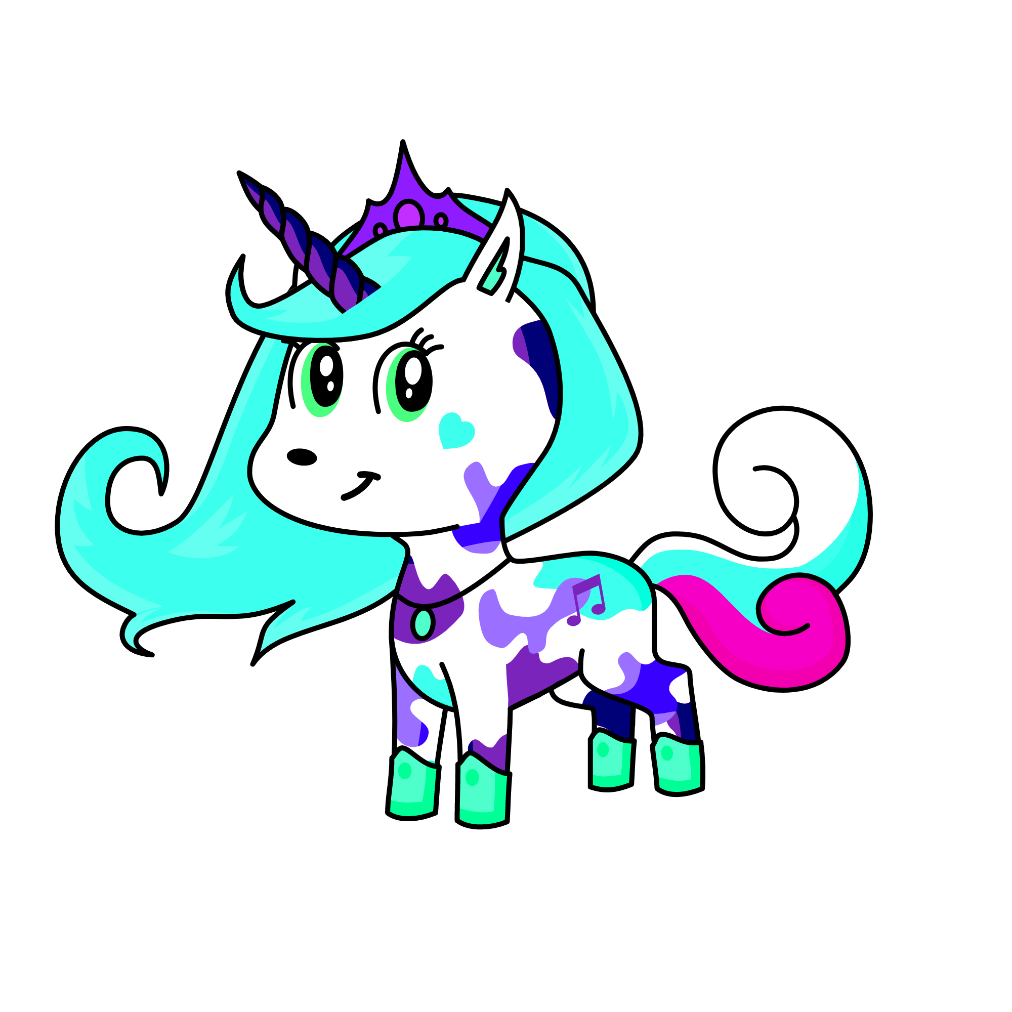 snow, the unicorn