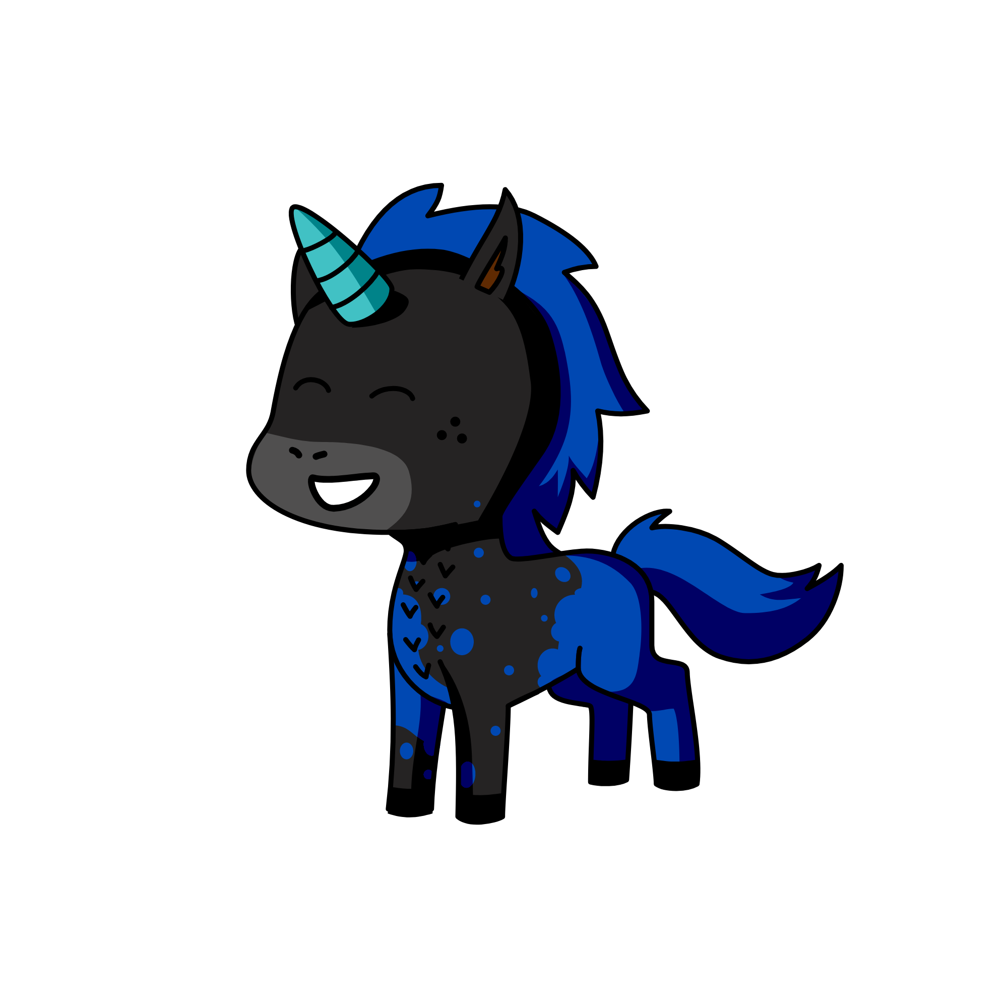 Luna, the unicorn