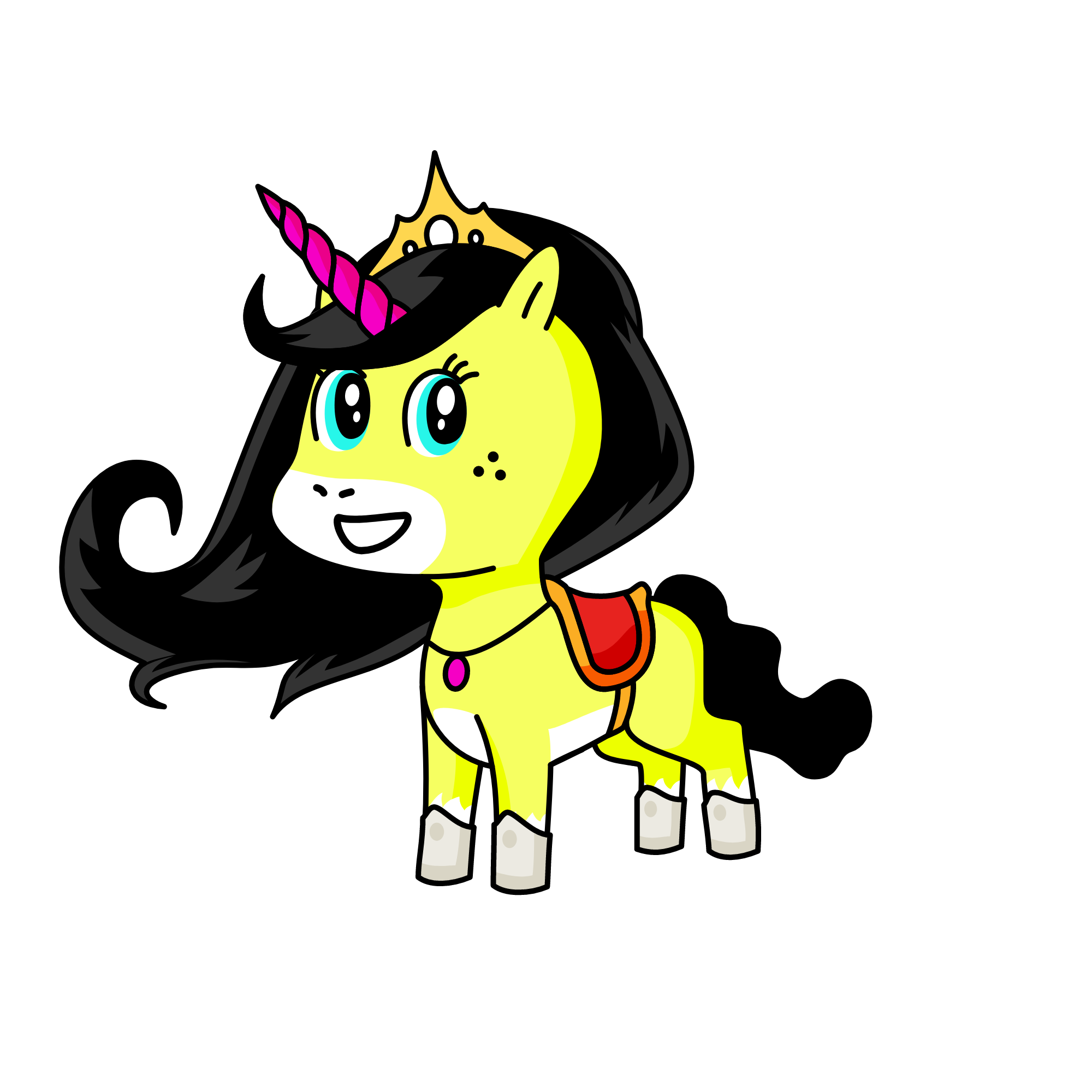 Princess Diana , the unicorn