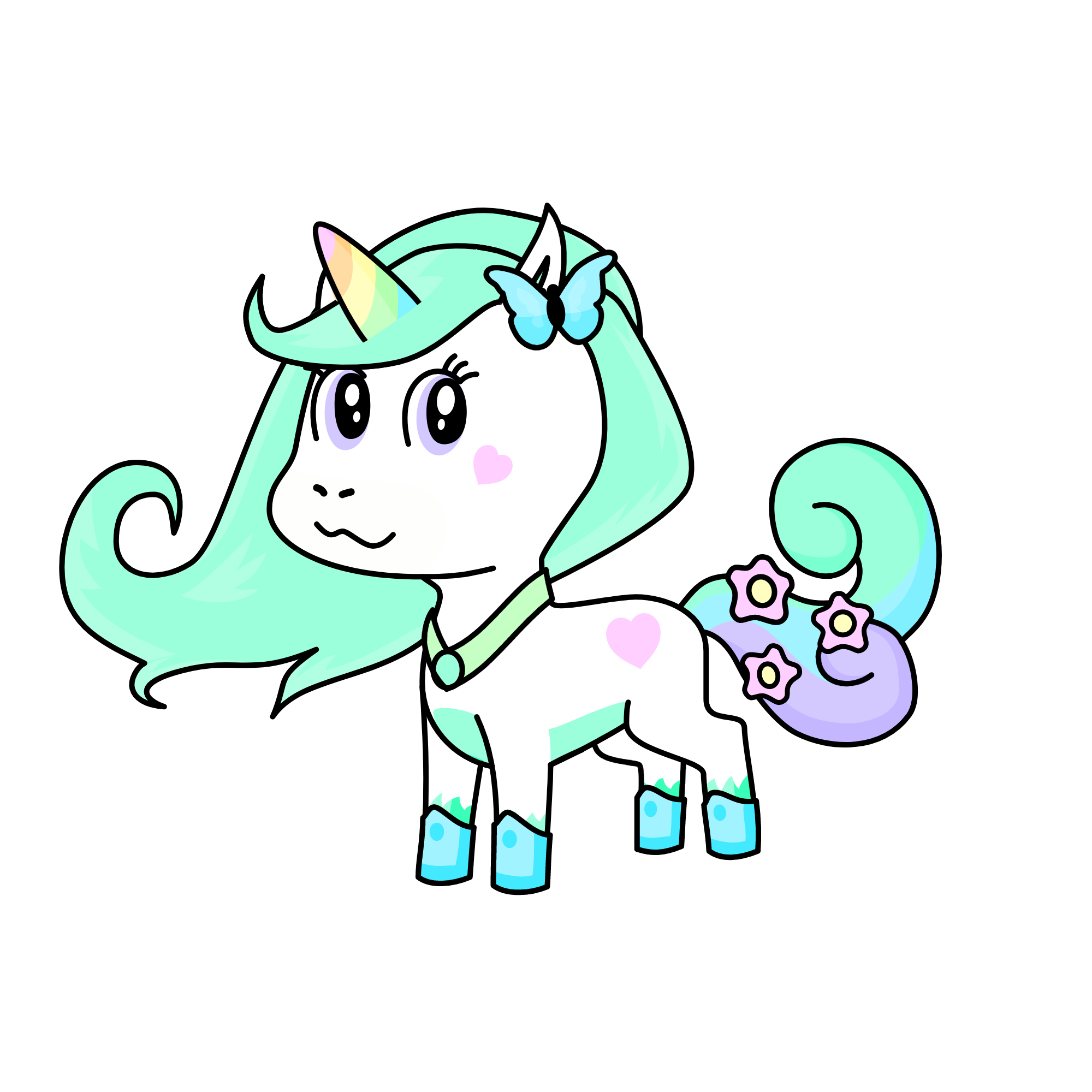 Cherry, the unicorn