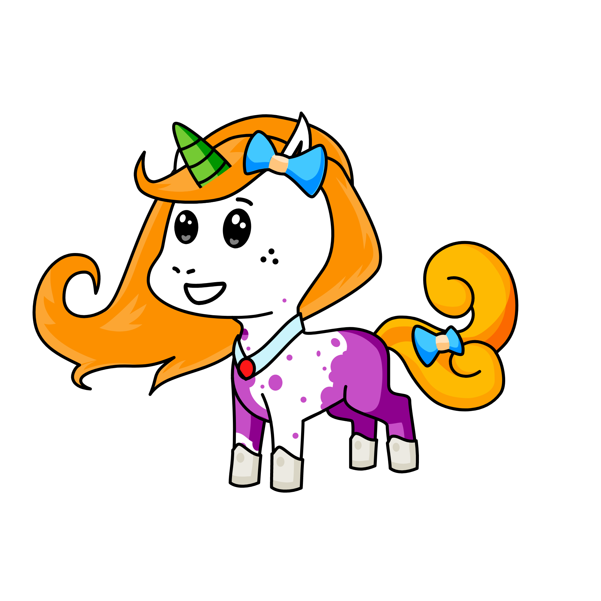 Ariel , the unicorn