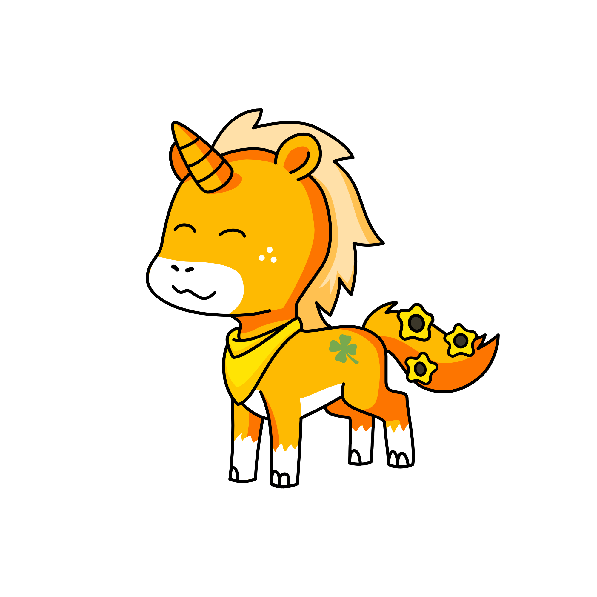 🐹🌻squeak⭐☁, the unicorn