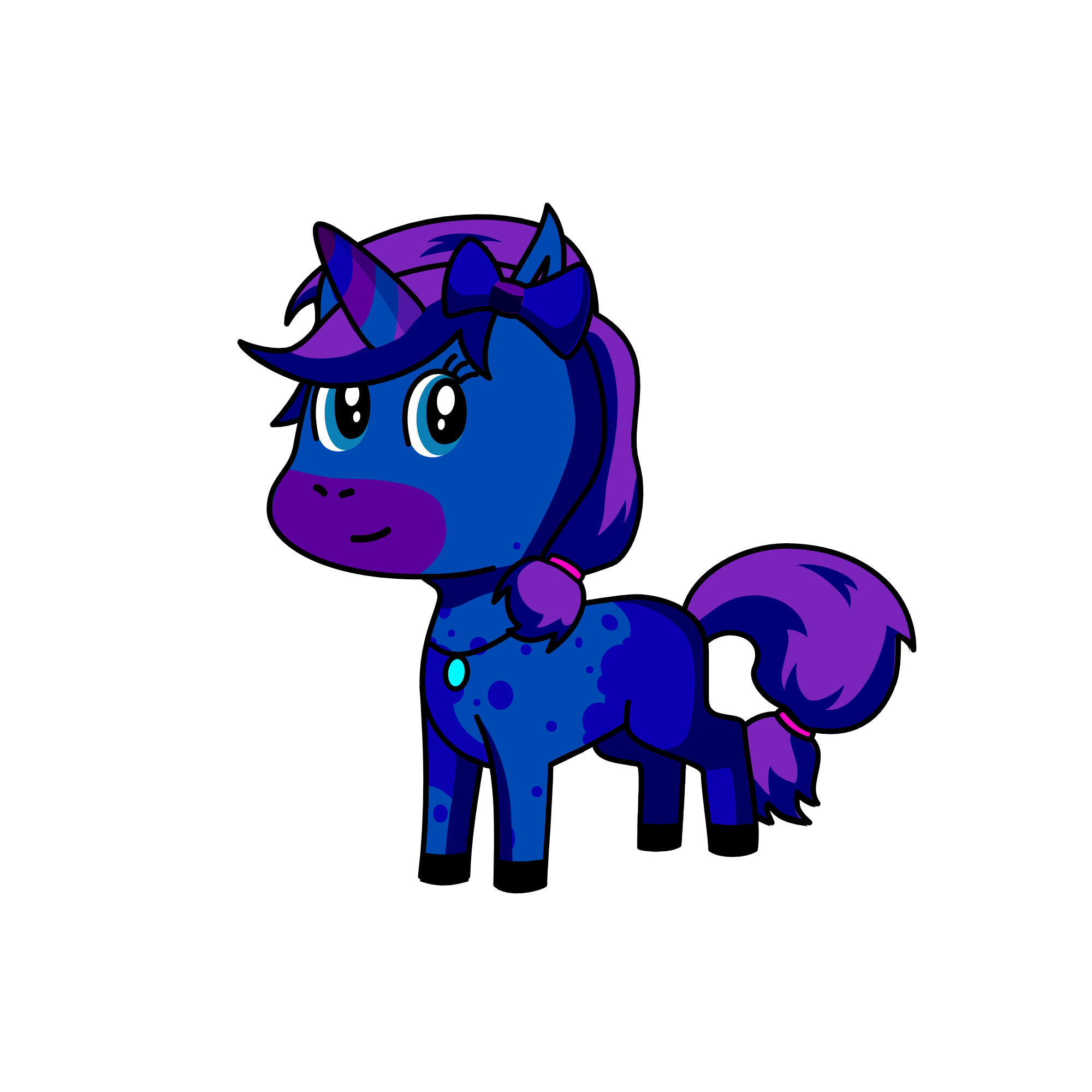 Moon, the unicorn
