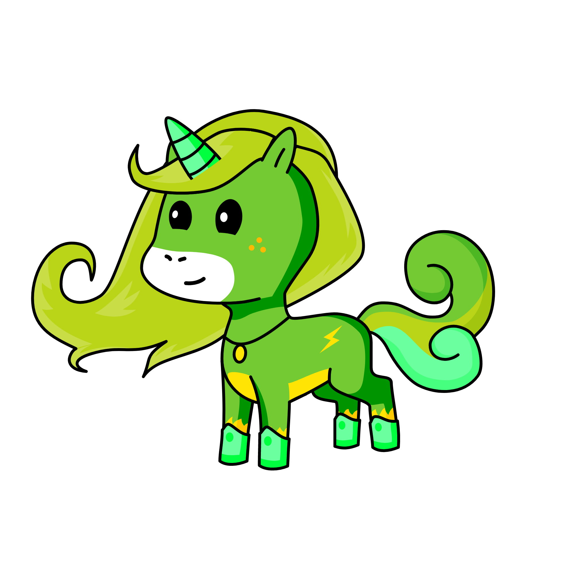 forest, the unicorn
