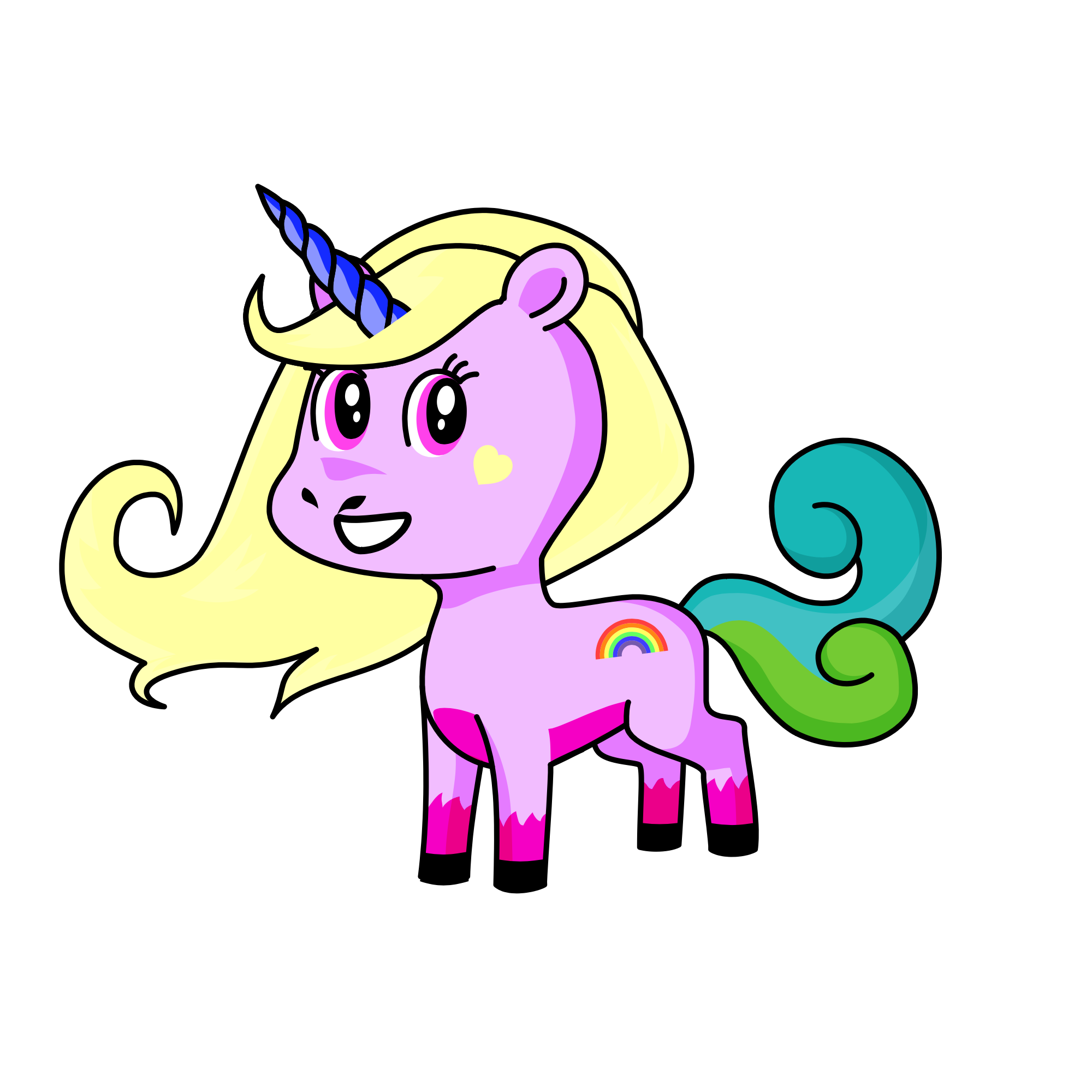 Cutie pie, the unicorn