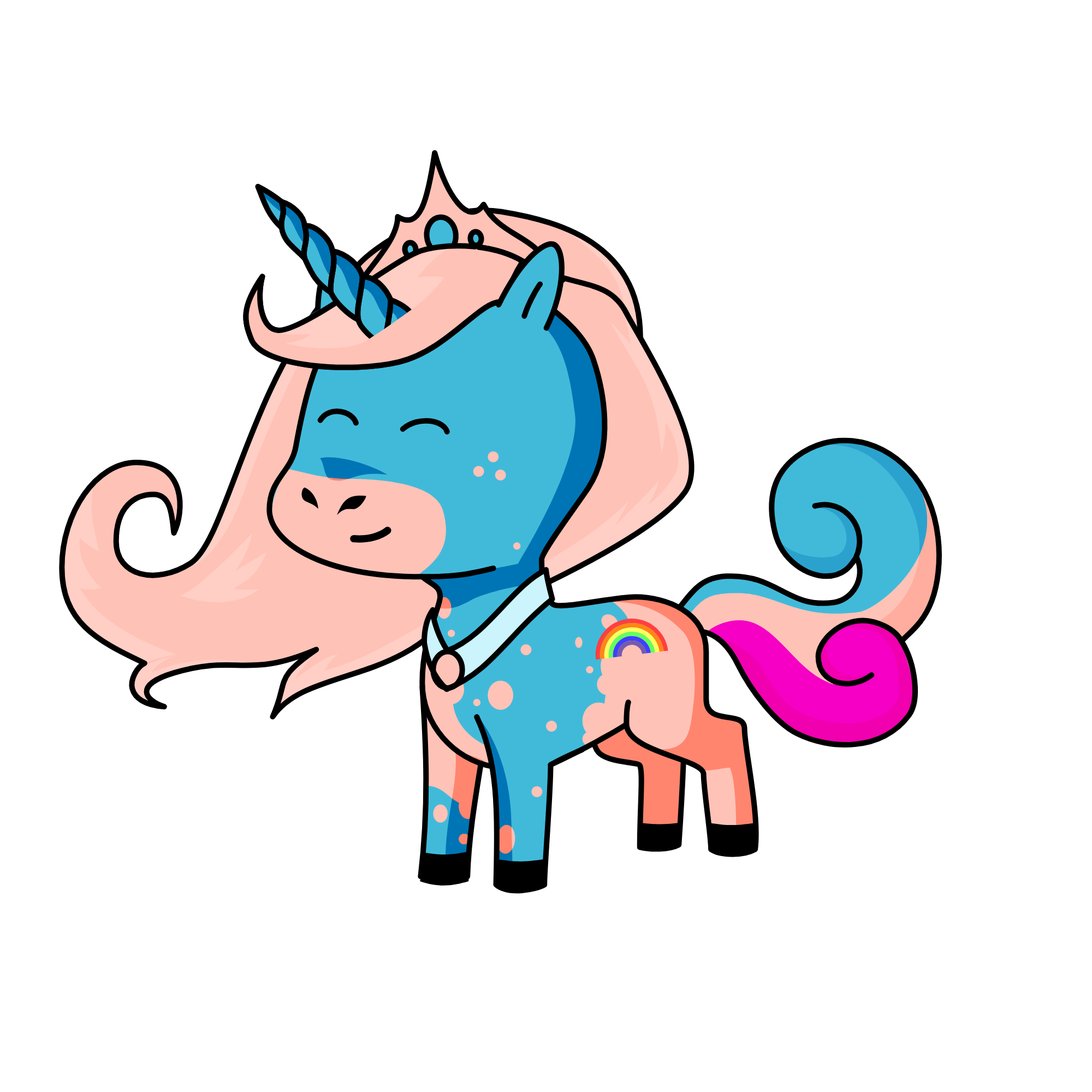 candy, the unicorn
