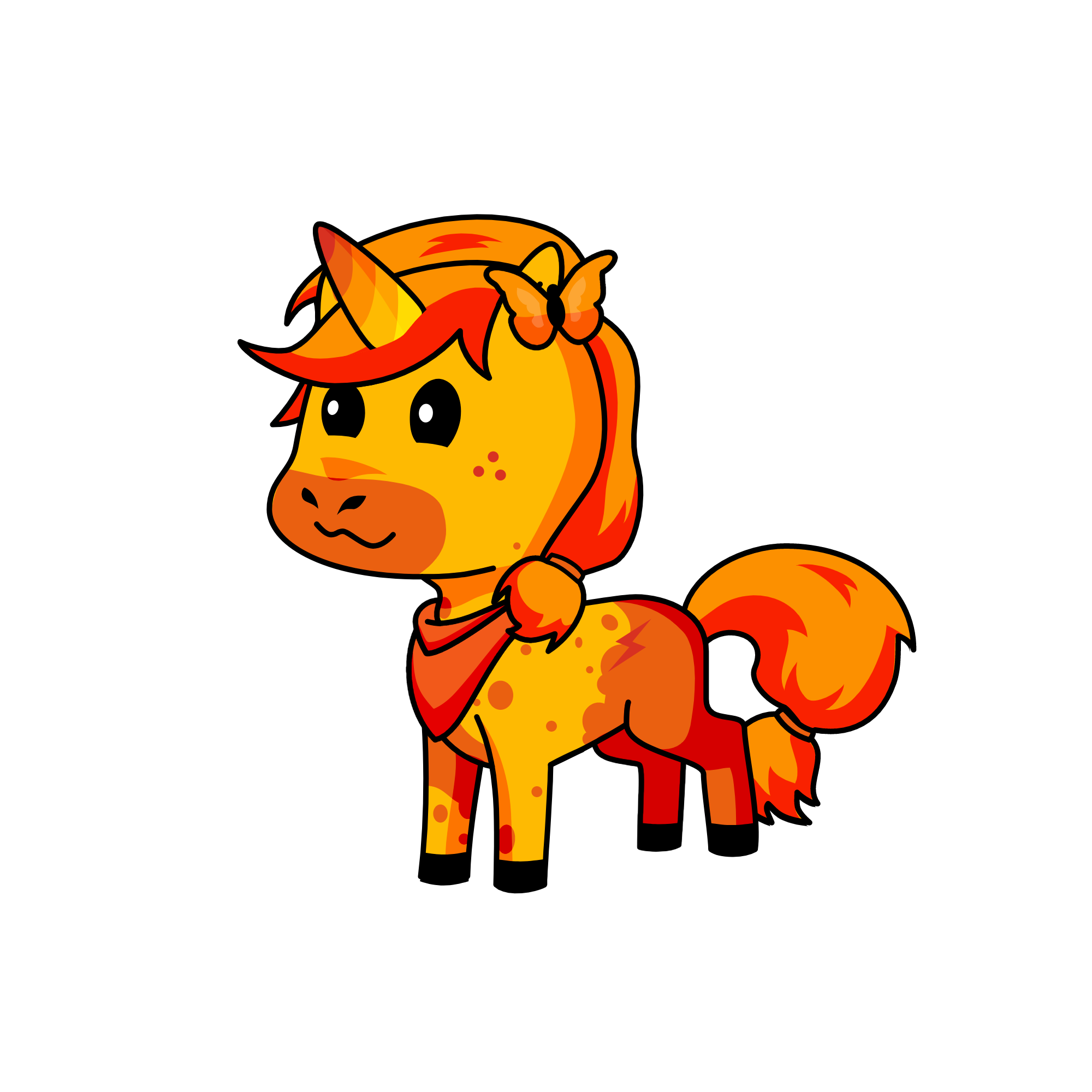Goldie, the unicorn