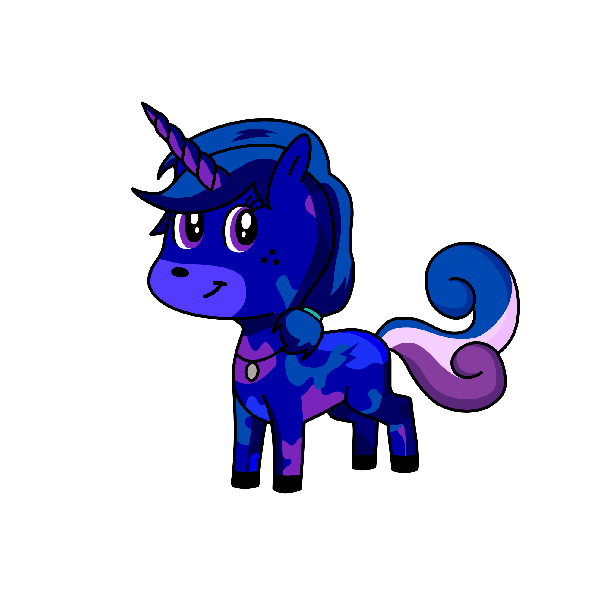 moon , the unicorn