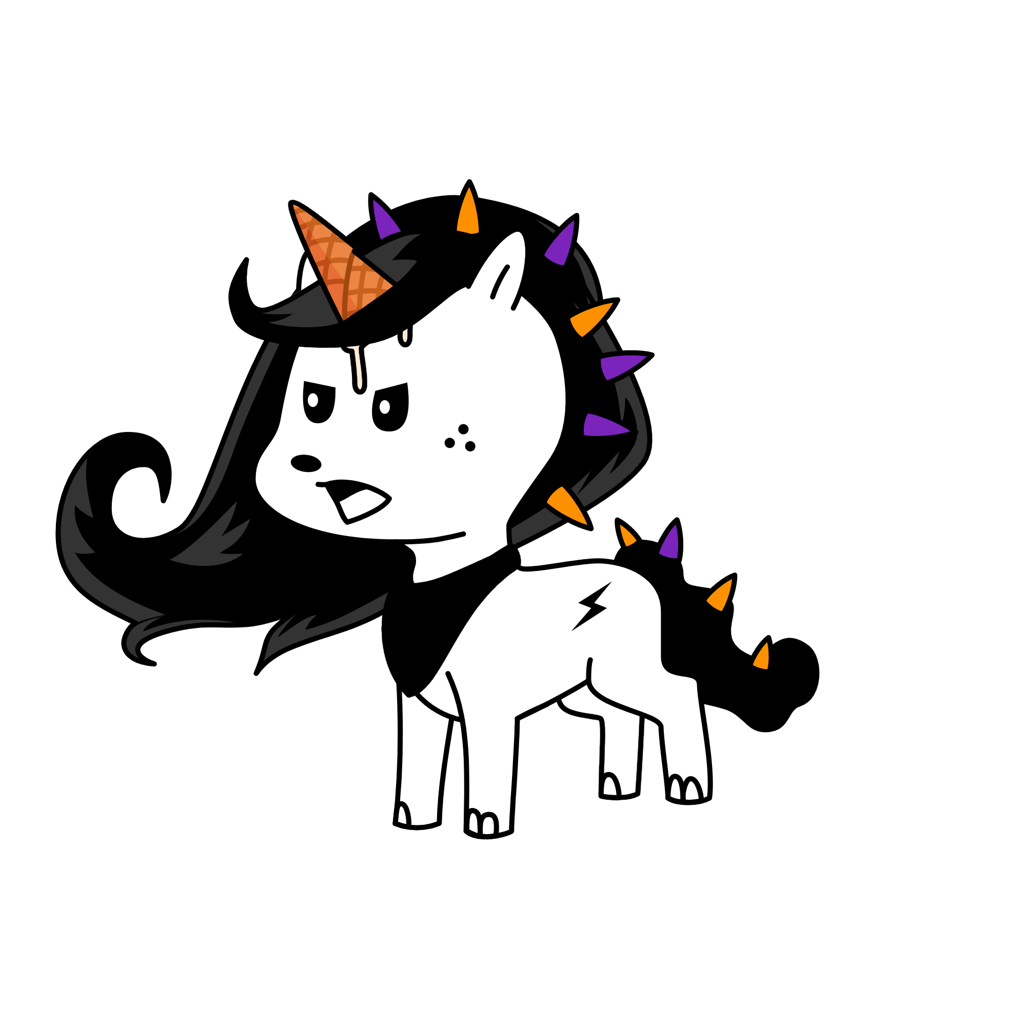 Death Reaper, the unicorn