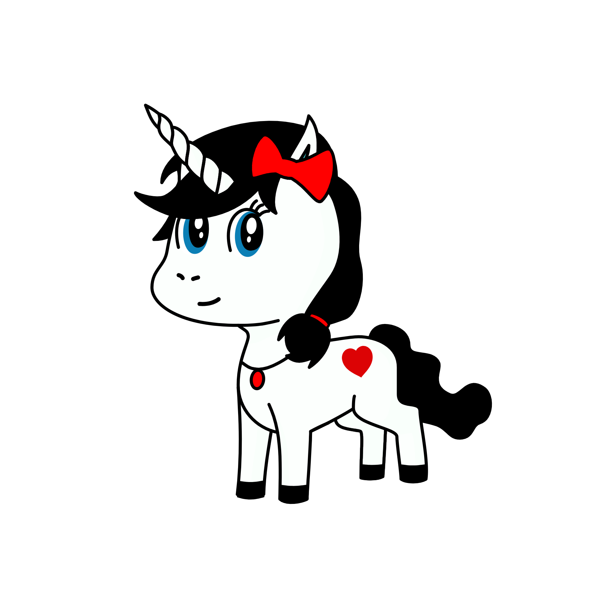 Snow White, the unicorn