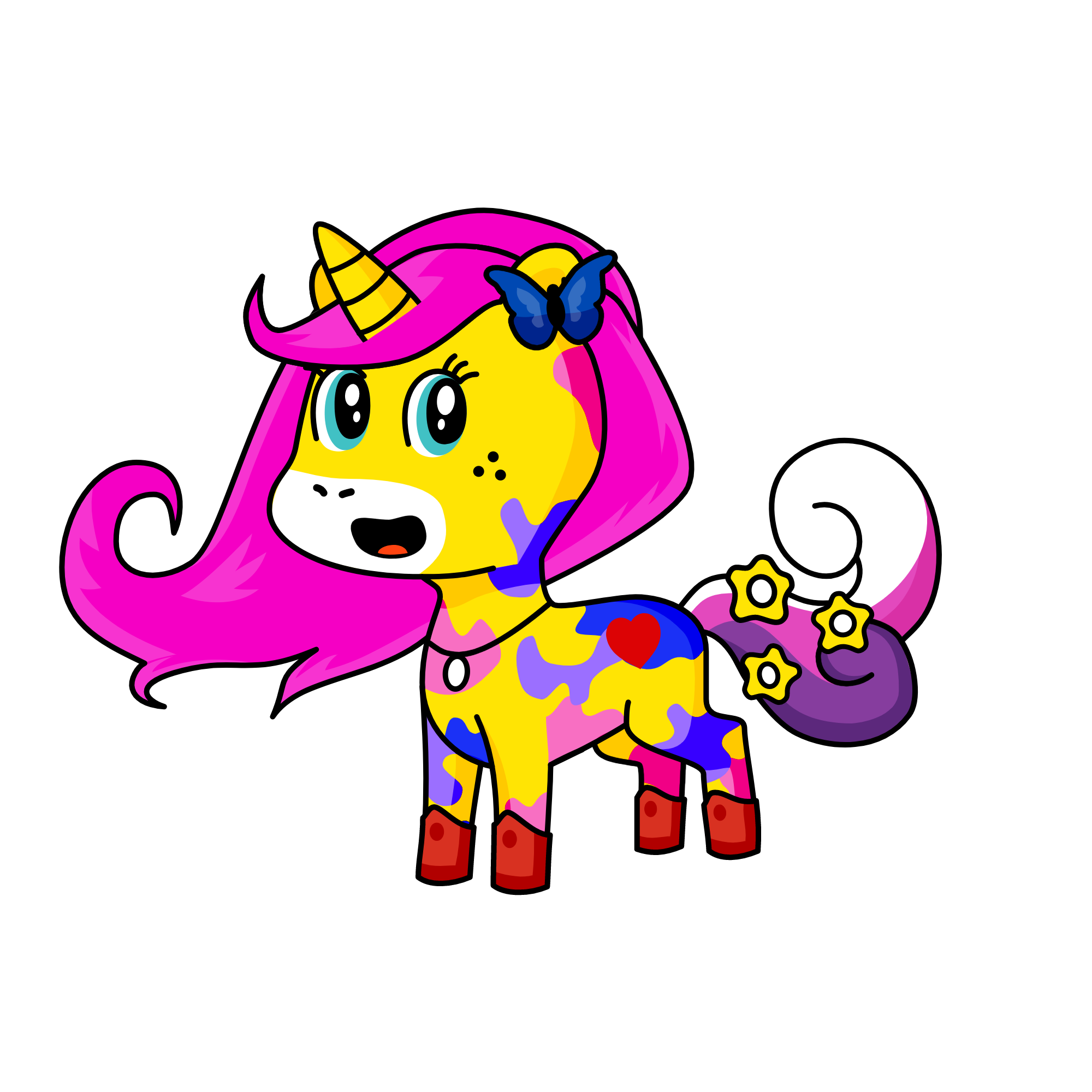 Cotton Candy, the unicorn