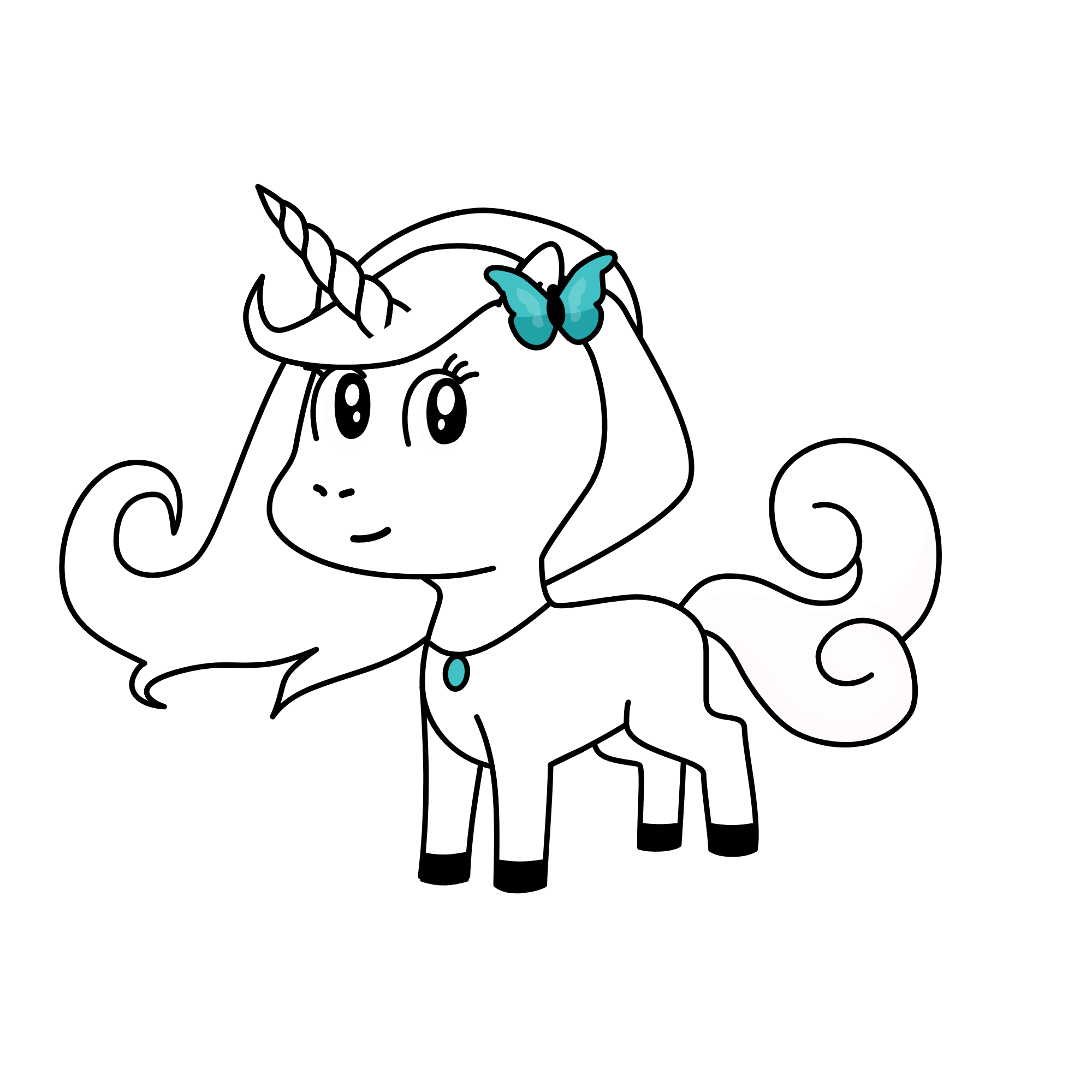 Dandelion, the unicorn