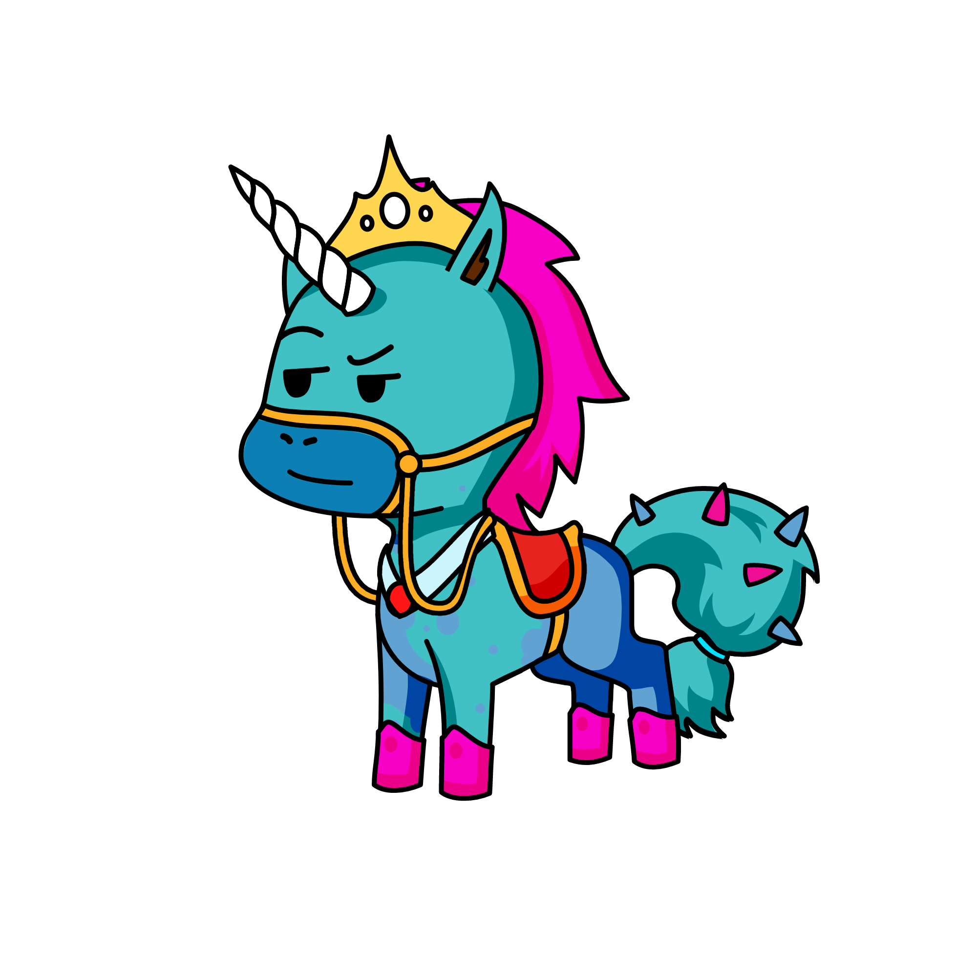 youre stupit, the unicorn
