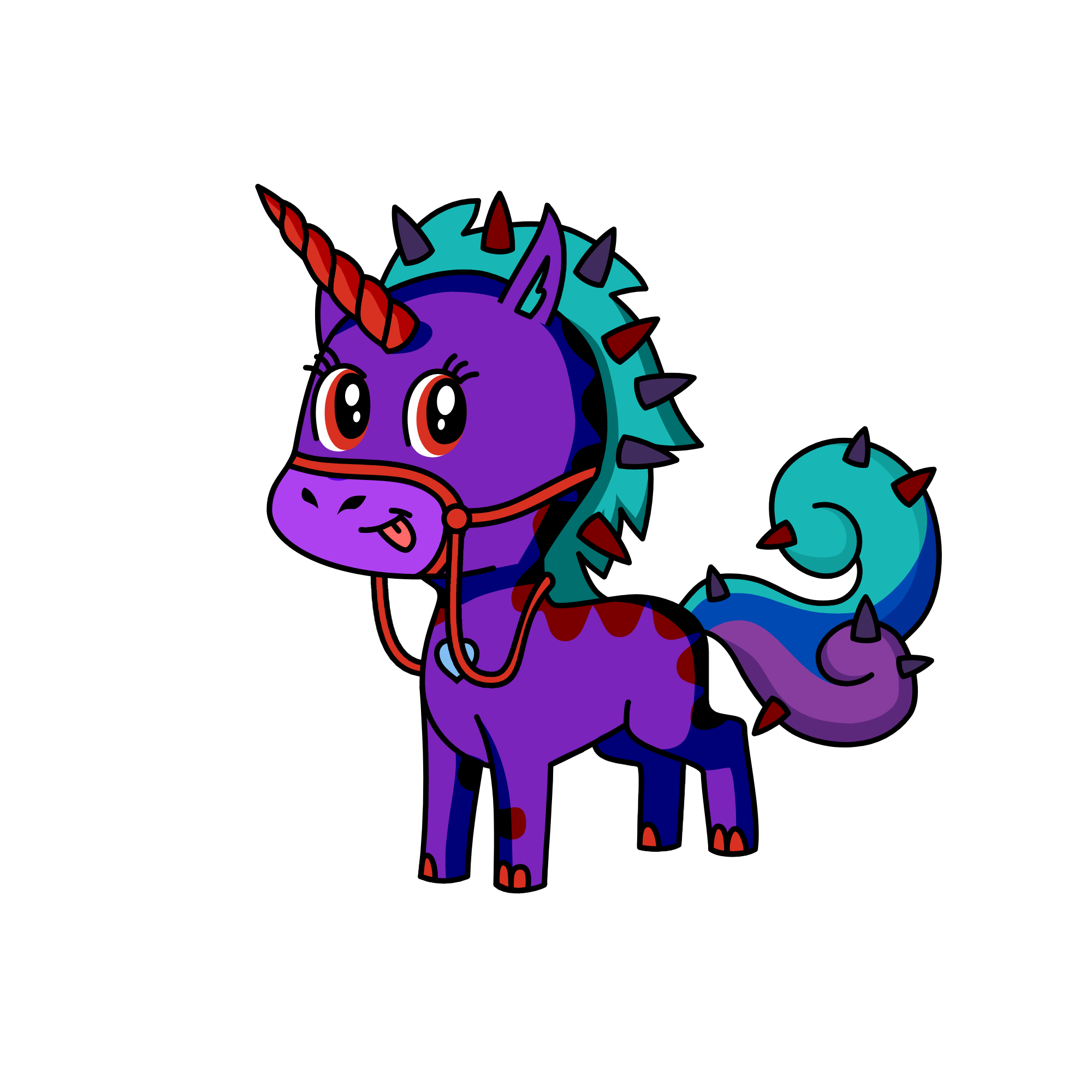 tramp, the unicorn