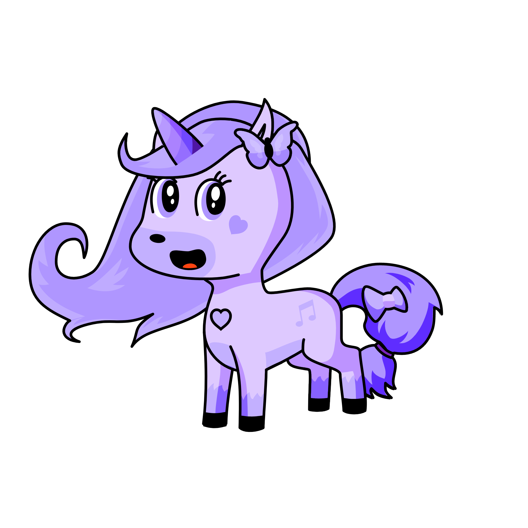 P, the unicorn