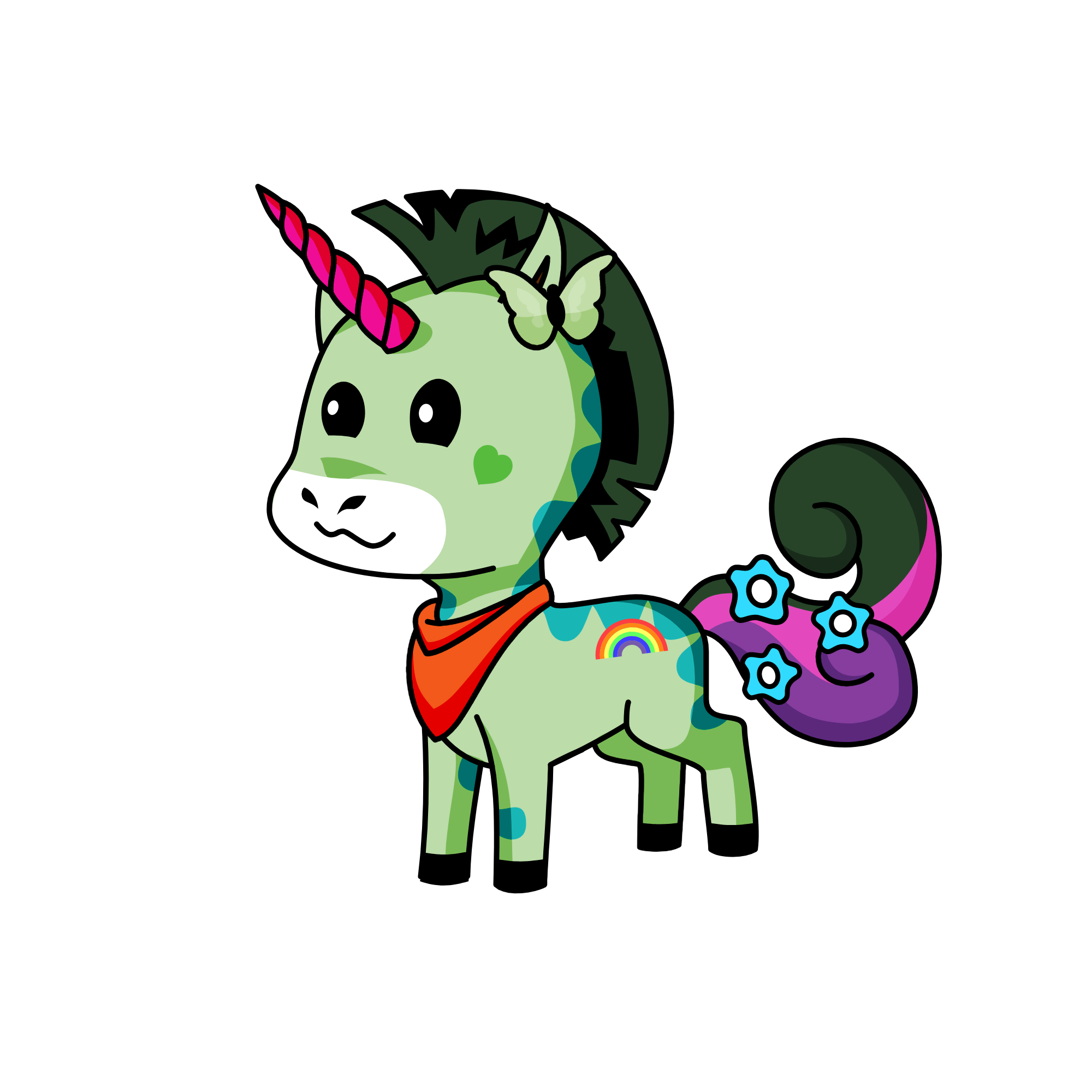 Mystiria, the unicorn
