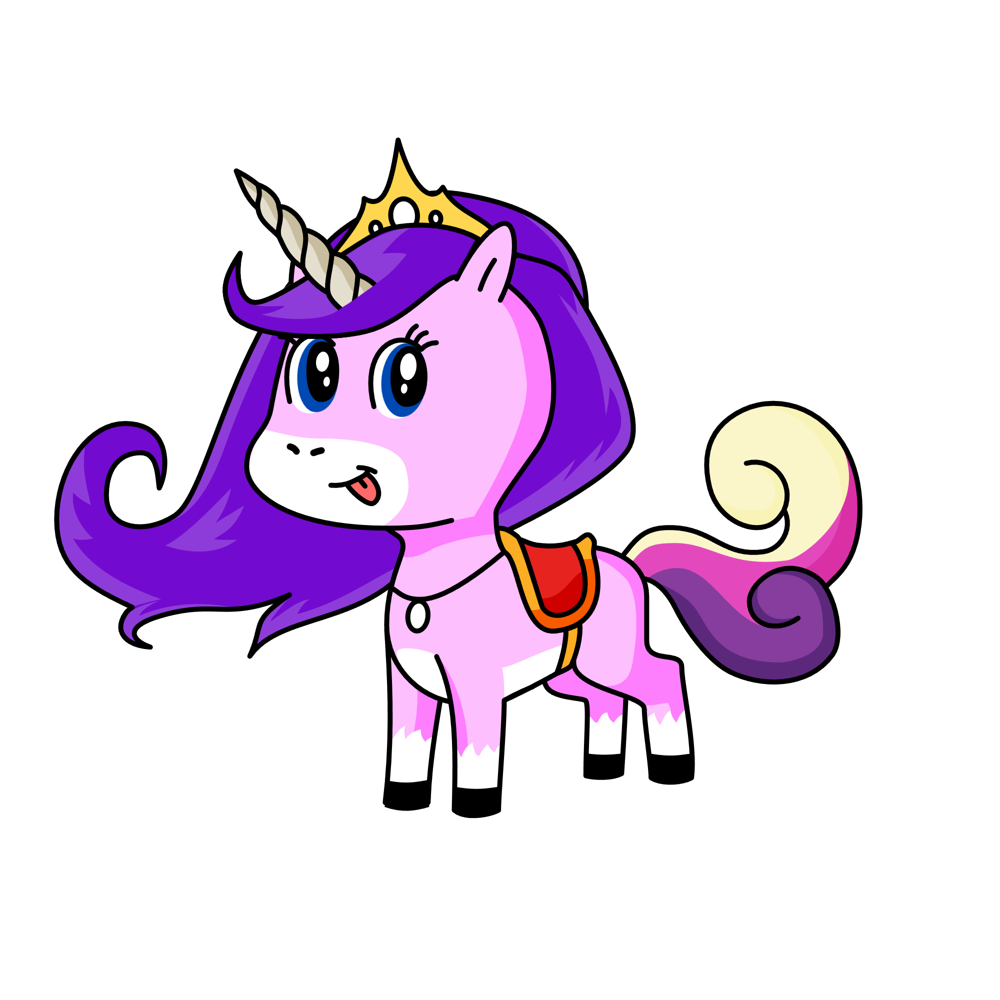 Ariel, the unicorn
