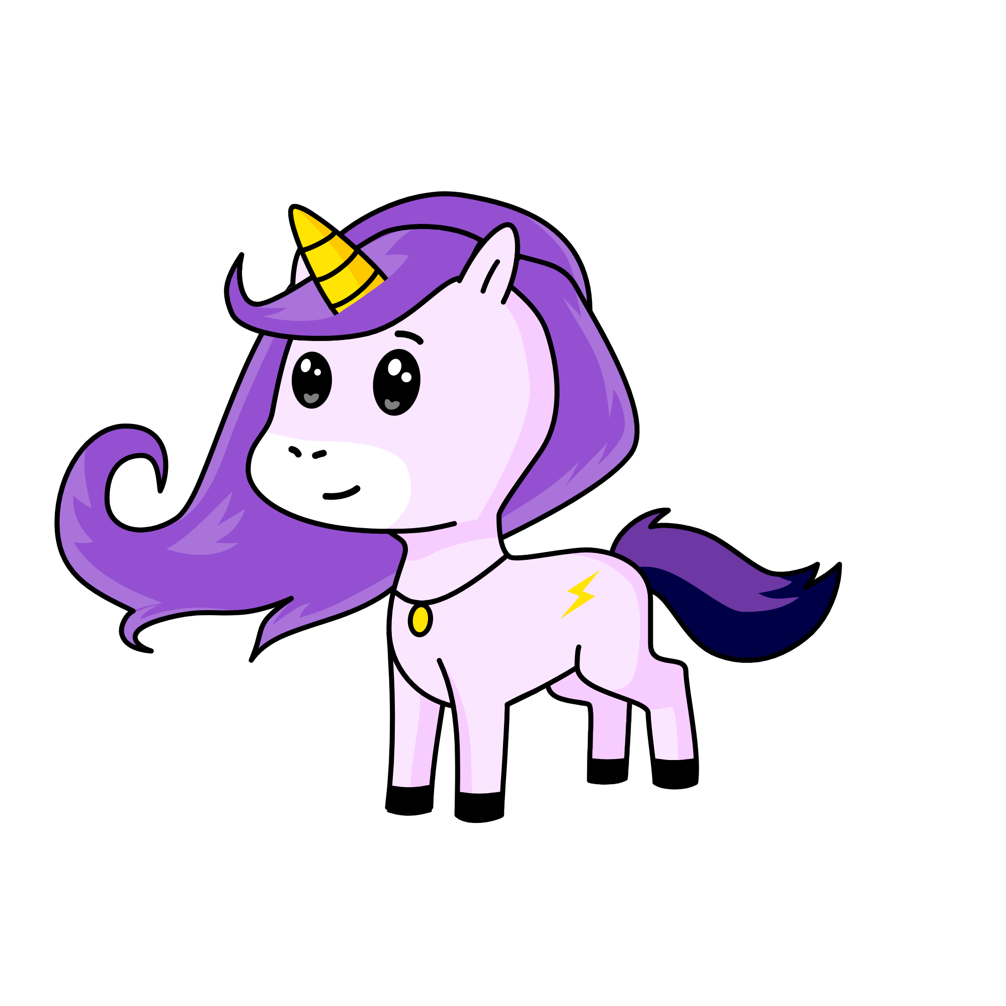 Cupcake, the unicorn