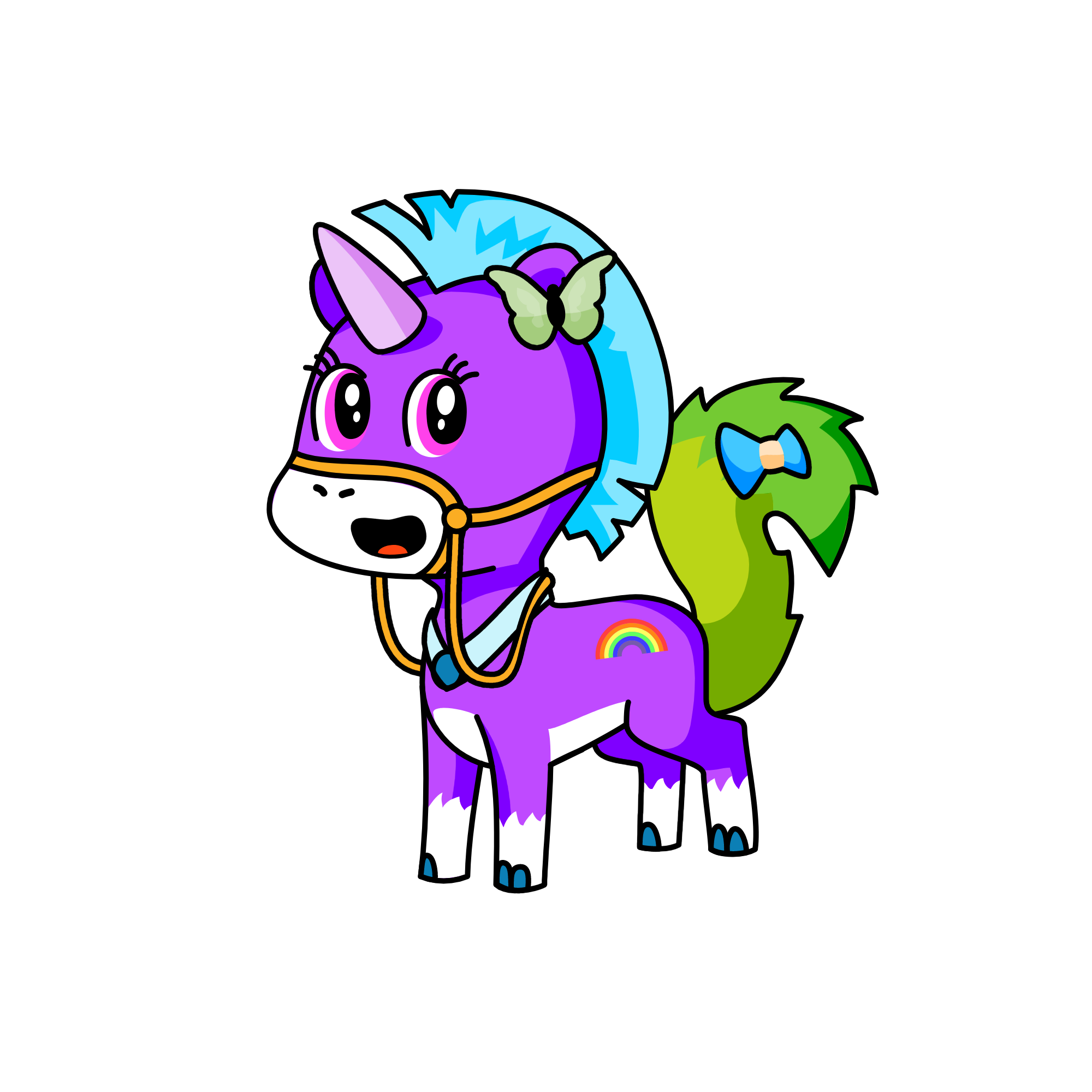 rat, the unicorn