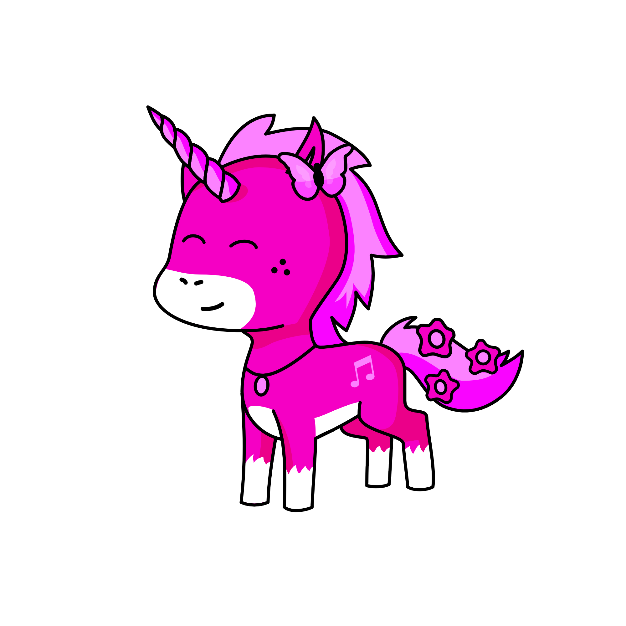 berry sugar cup, the unicorn