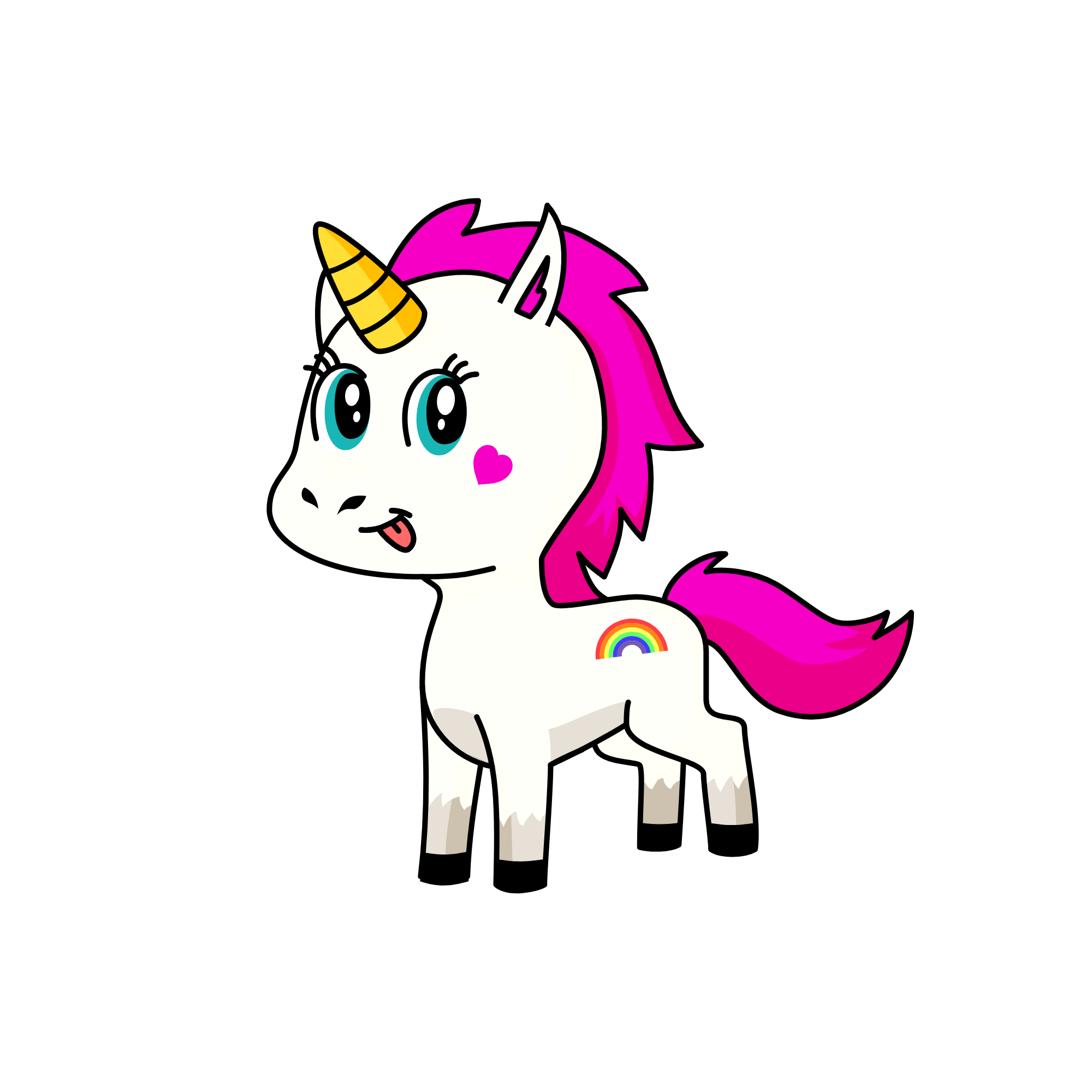 Sparkle, the unicorn