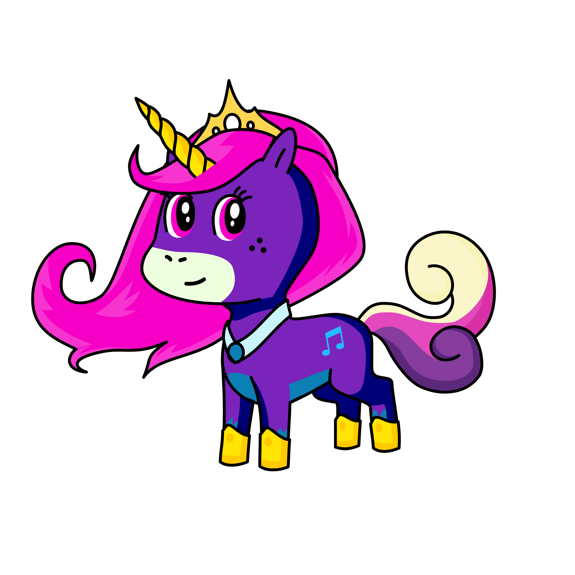 princess melody, the unicorn