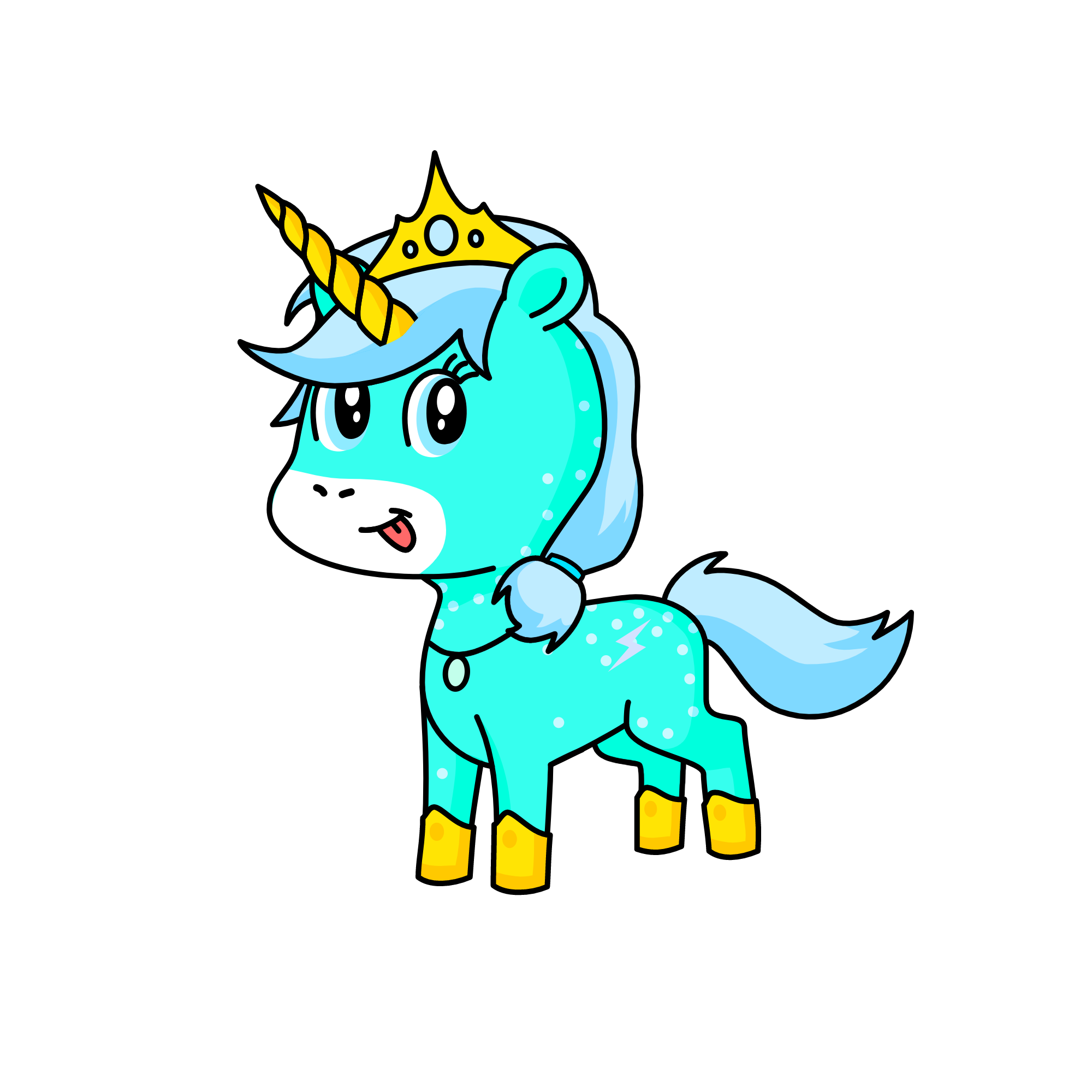 Snowflake, the unicorn