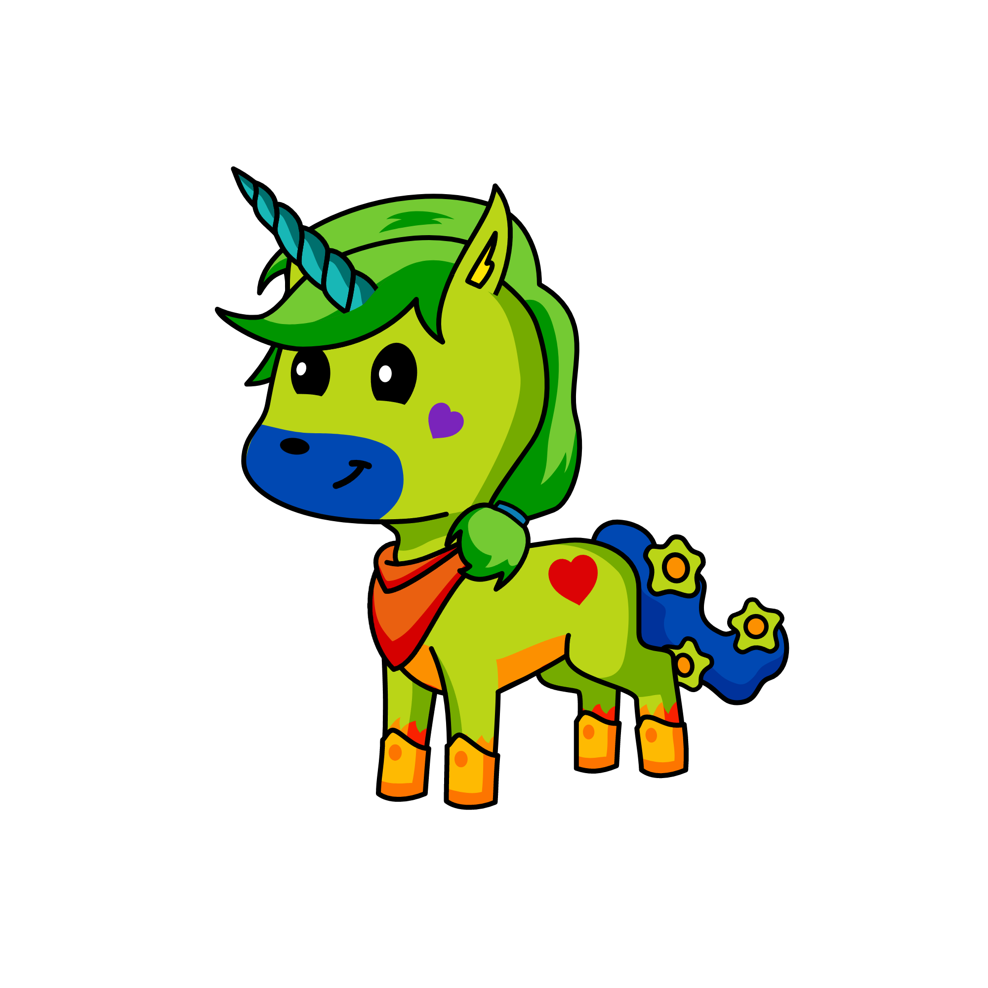 Fanny, the unicorn