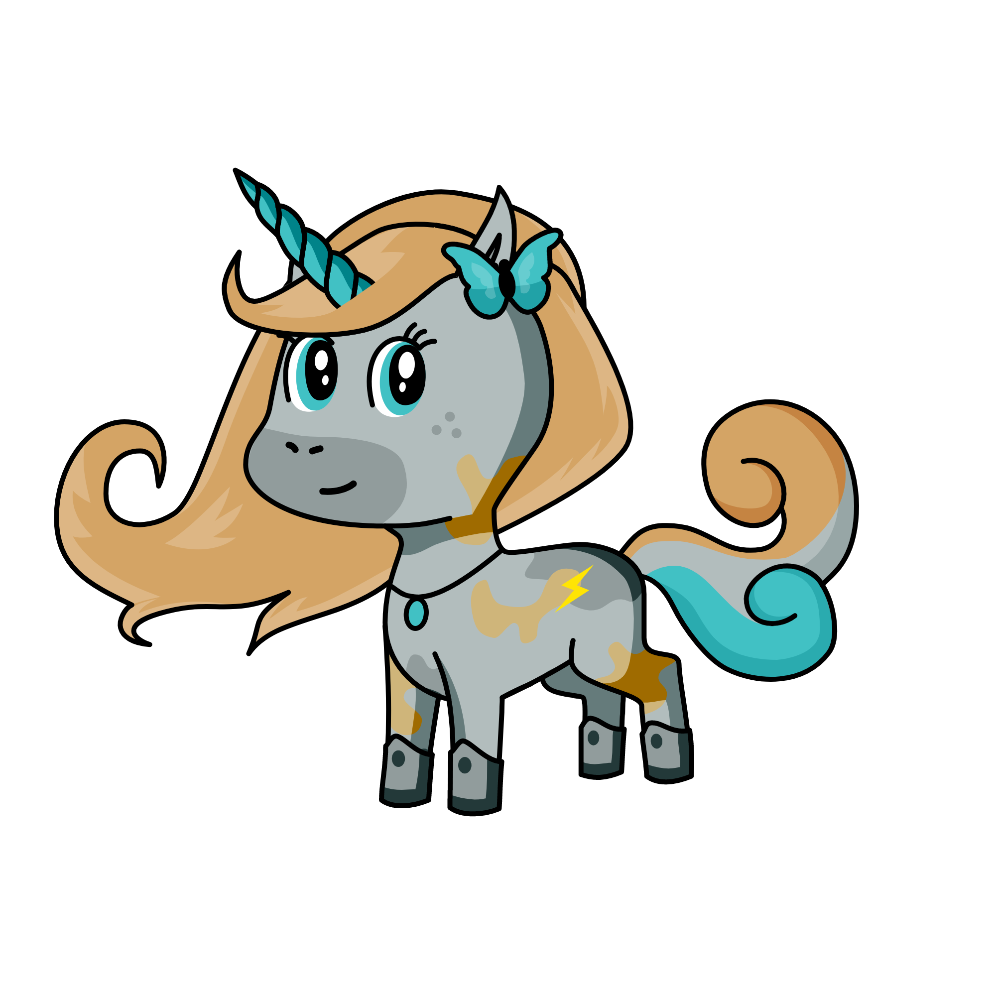 Mirage, the unicorn