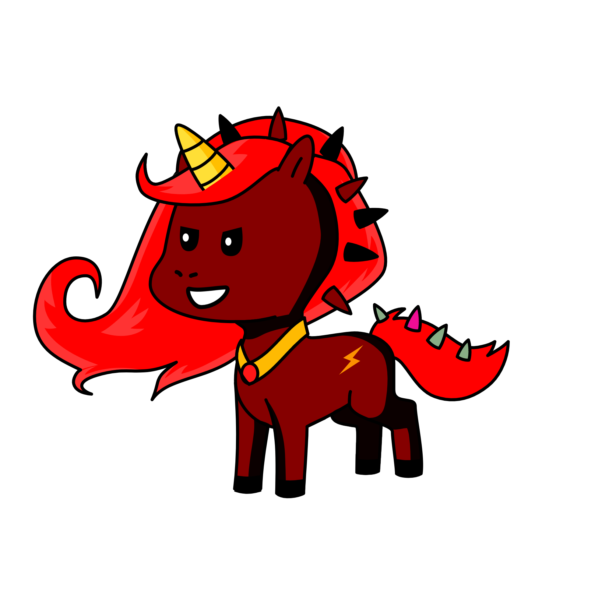Midnight, the unicorn