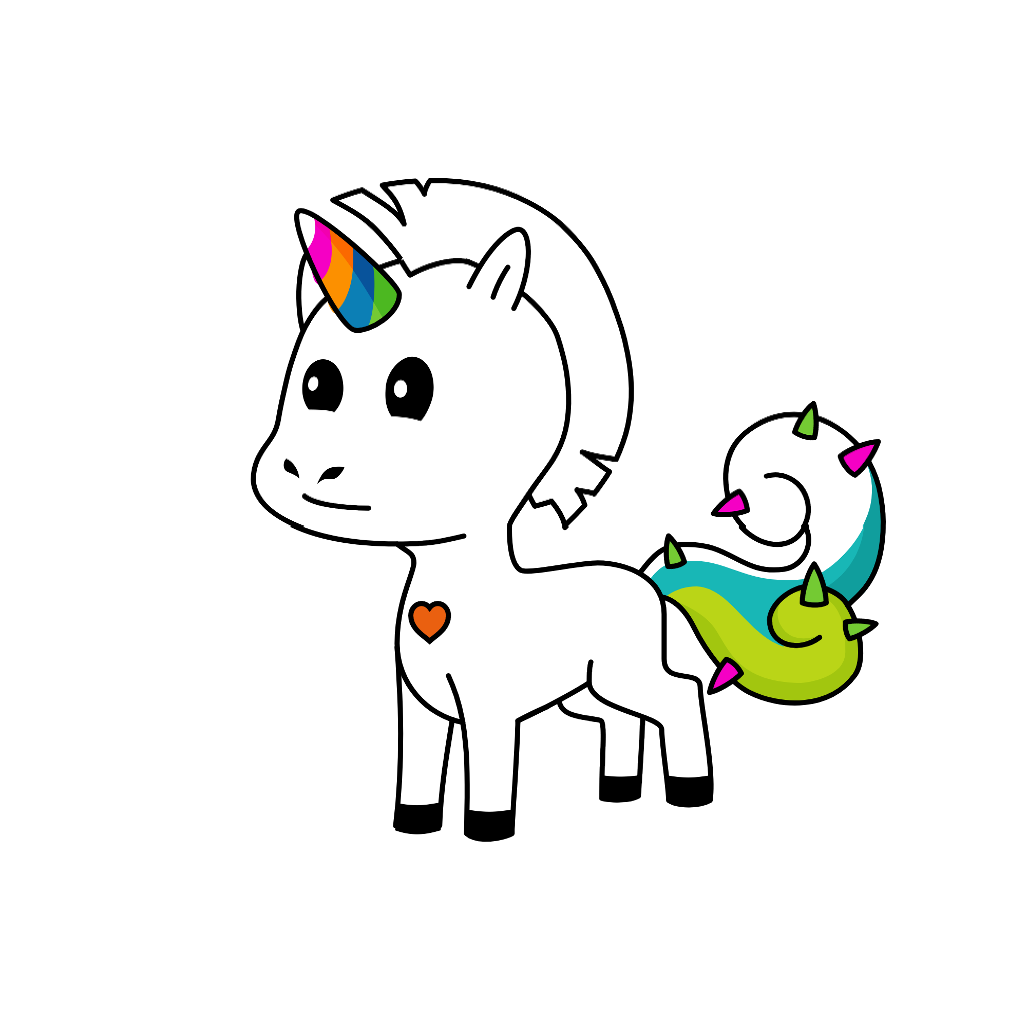 Empress voilet, the unicorn