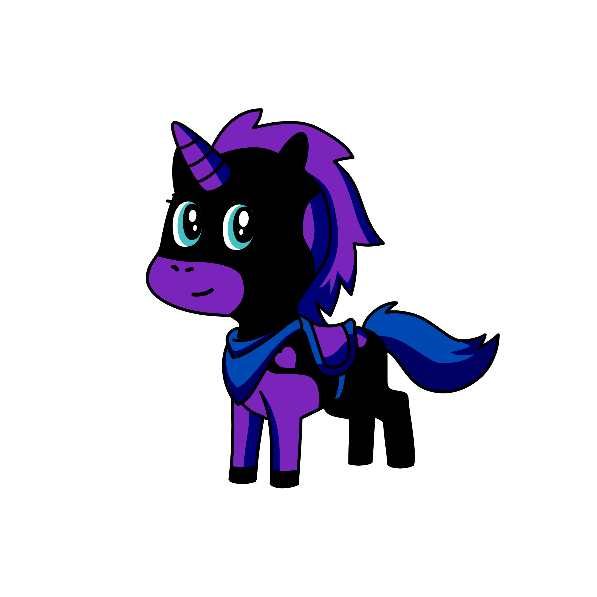 Luna, the unicorn