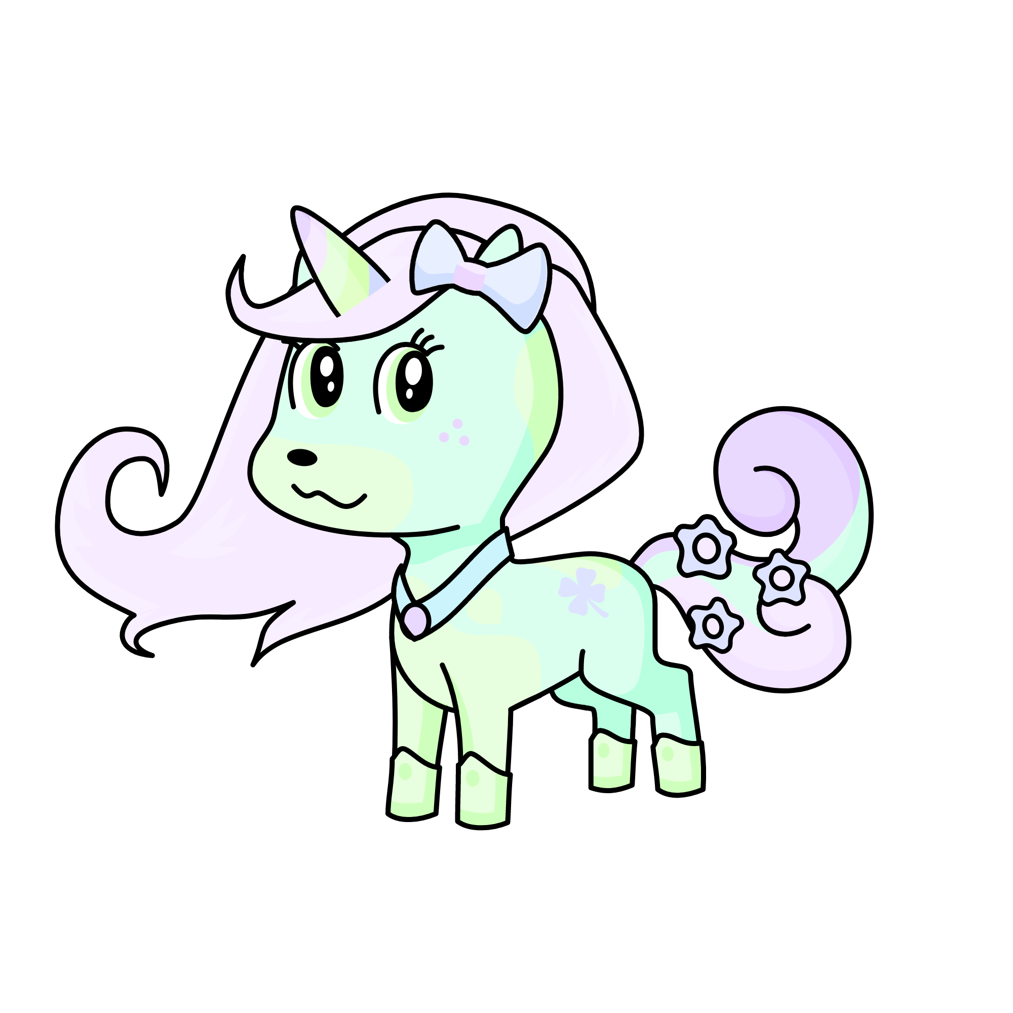 ctton candy, the unicorn