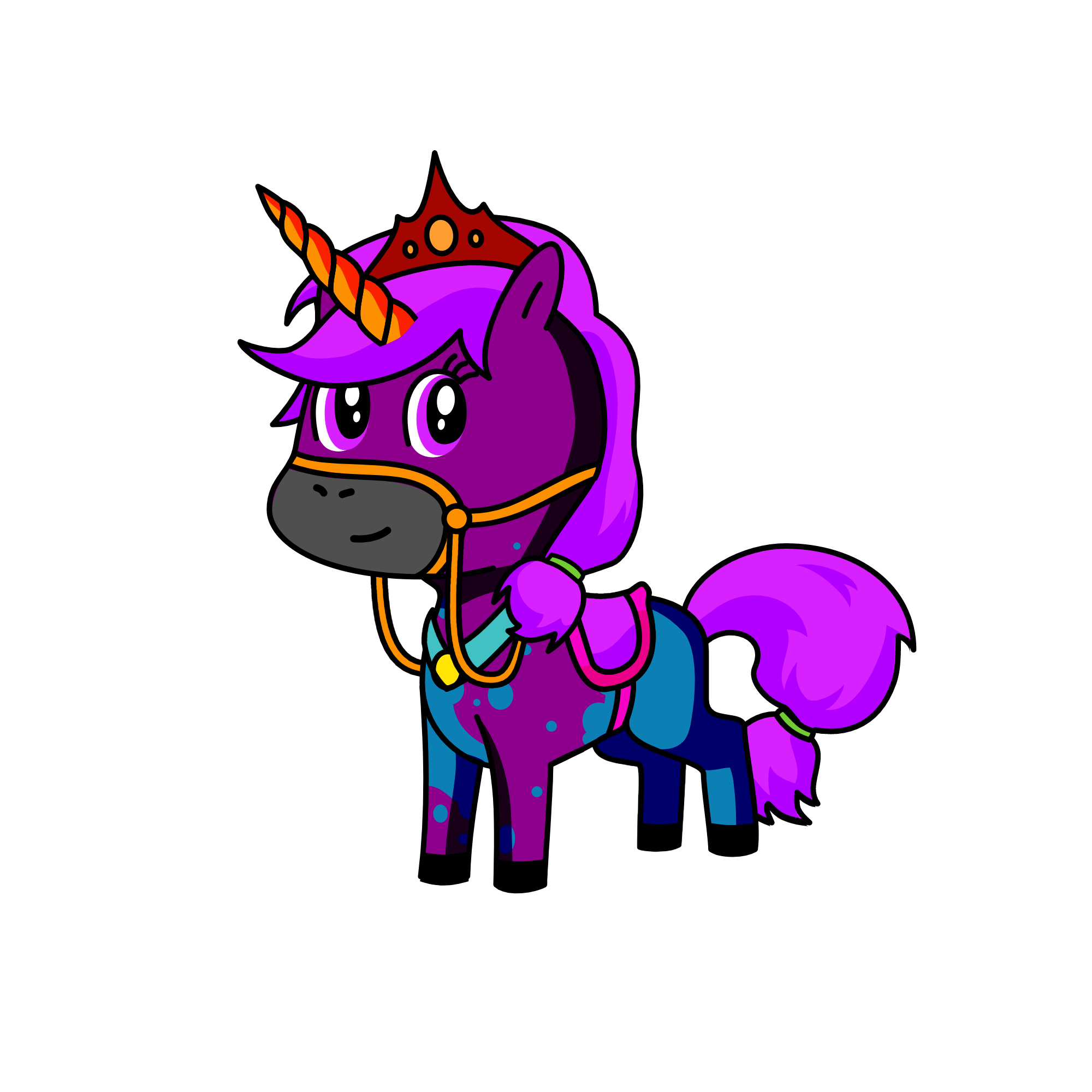 Luna, the unicorn