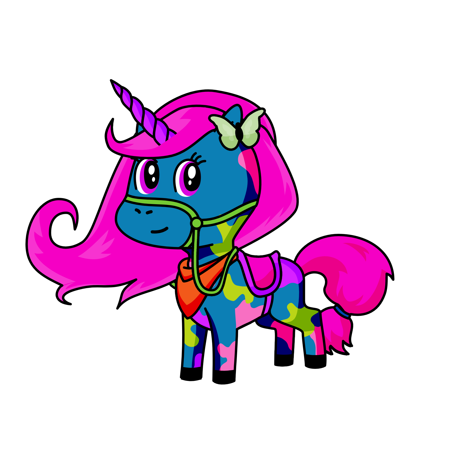 winter, the unicorn