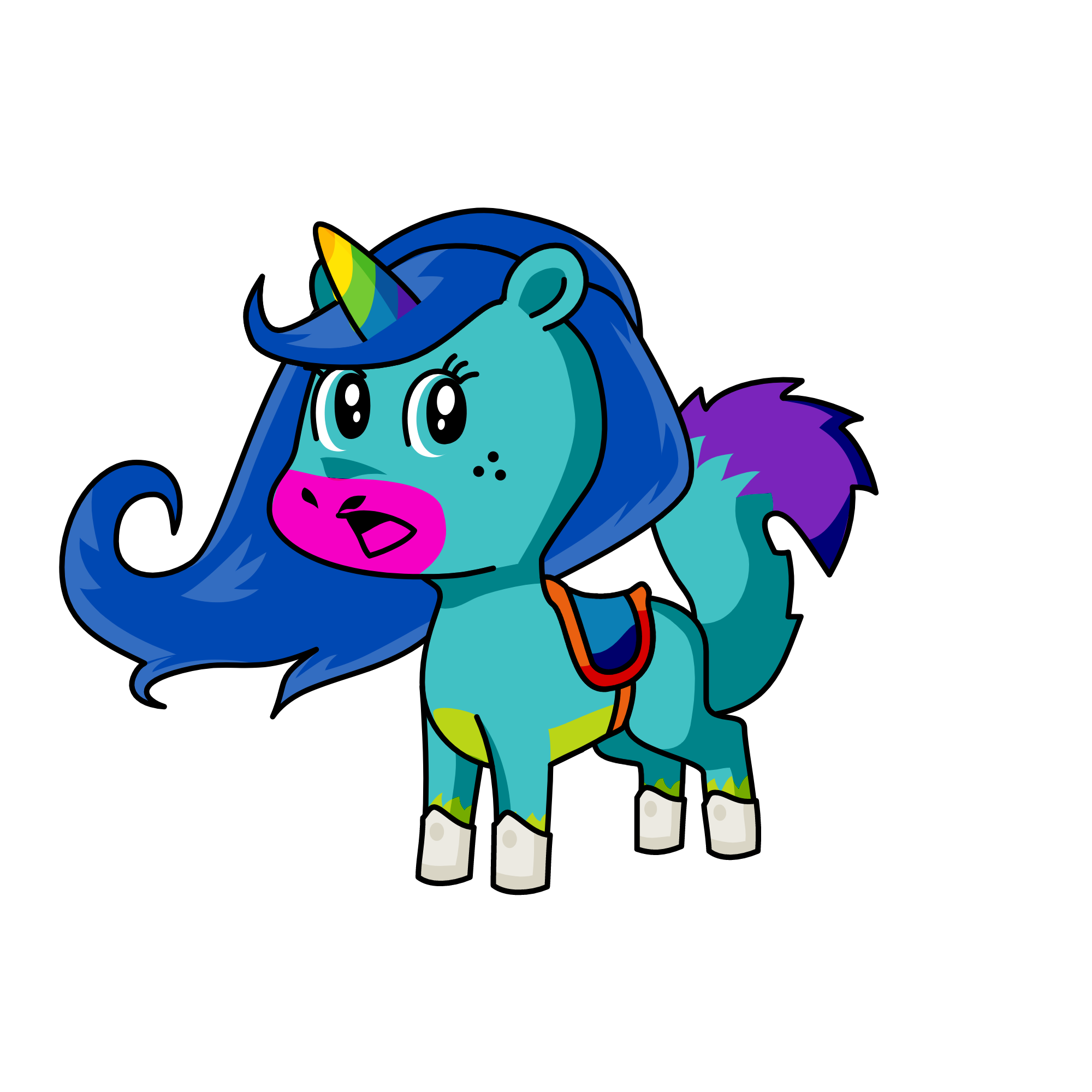 iris, the unicorn