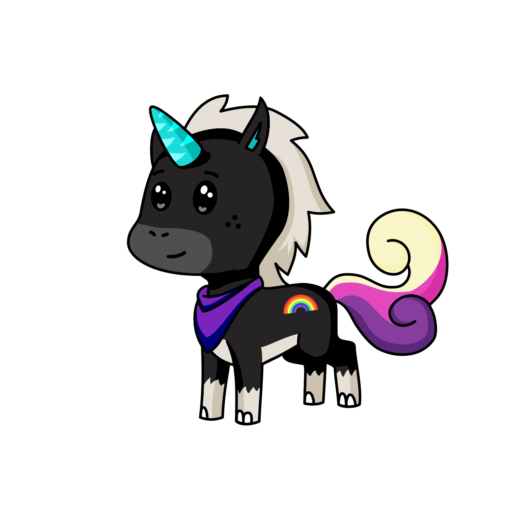 Lil Maurdie, the unicorn