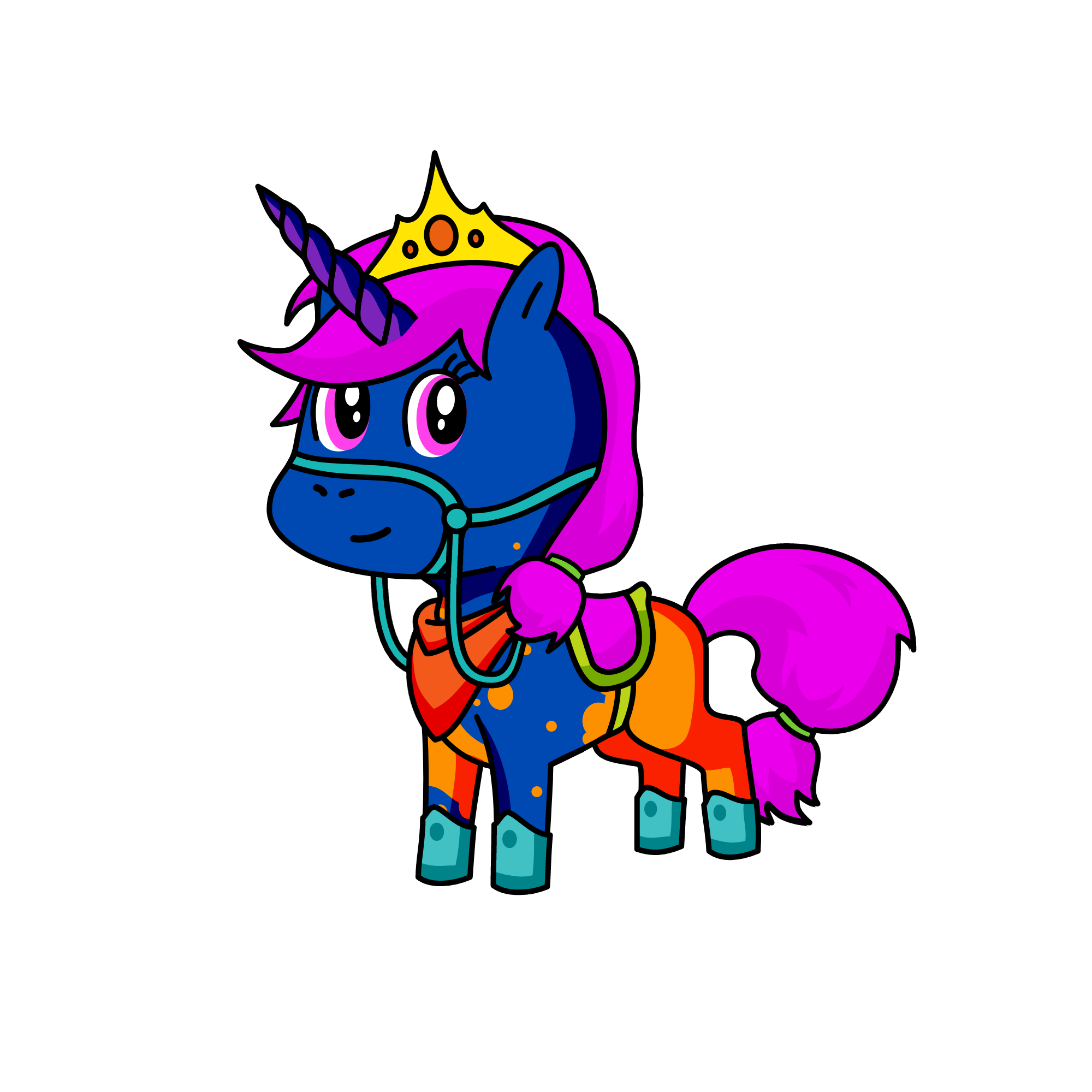 Luna, the unicorn