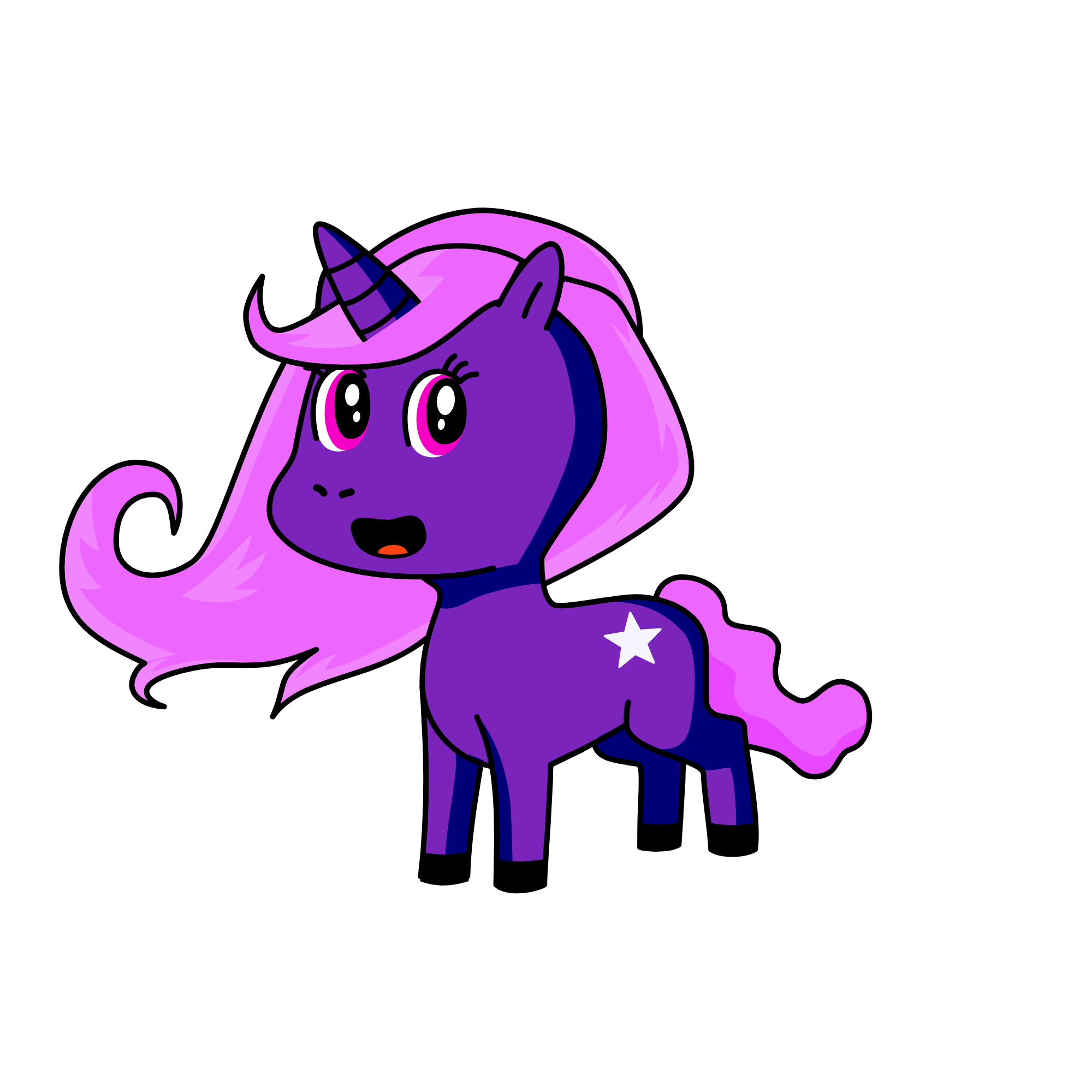 Twilight, the unicorn