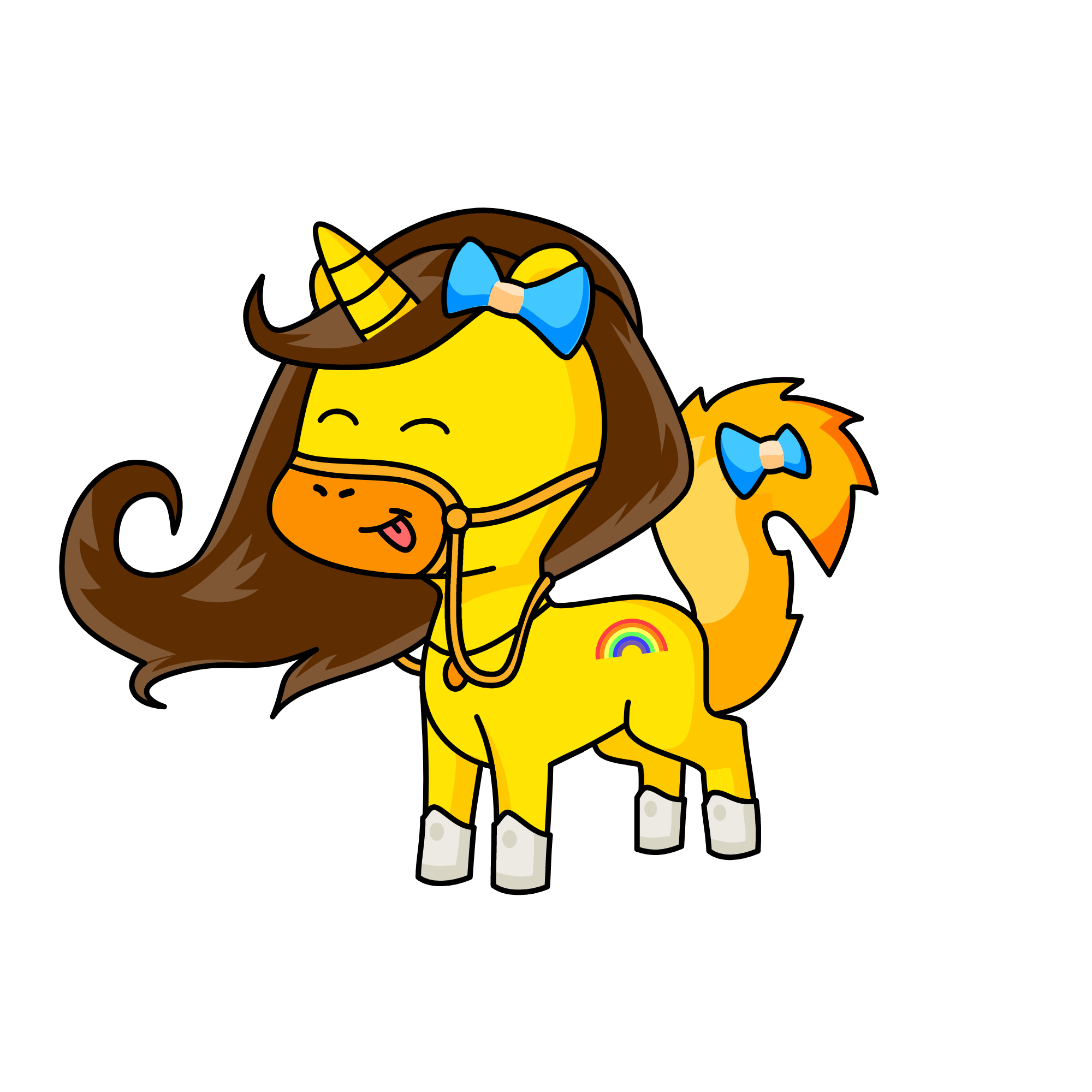 rambow hay, the unicorn