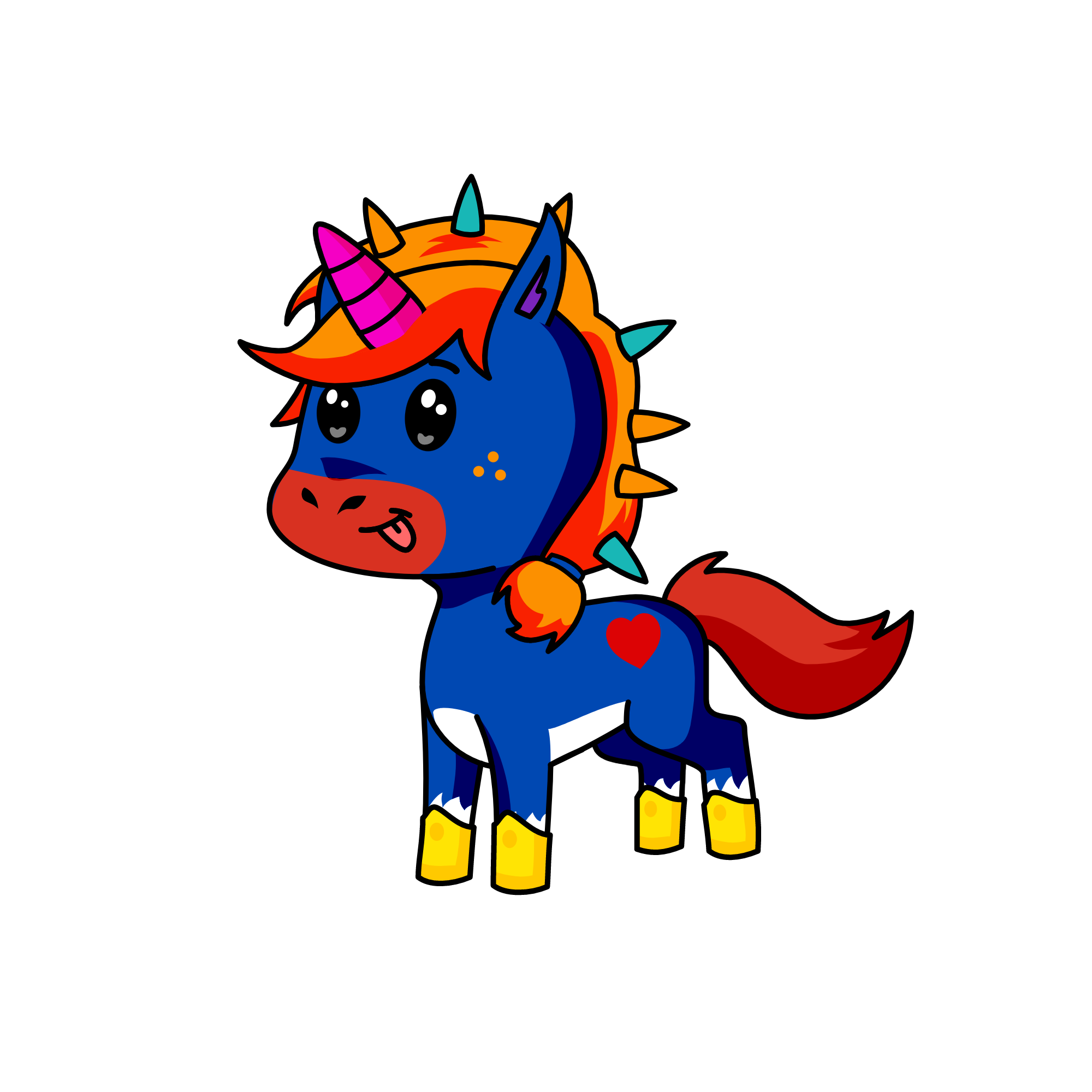 magicrainbow, the unicorn