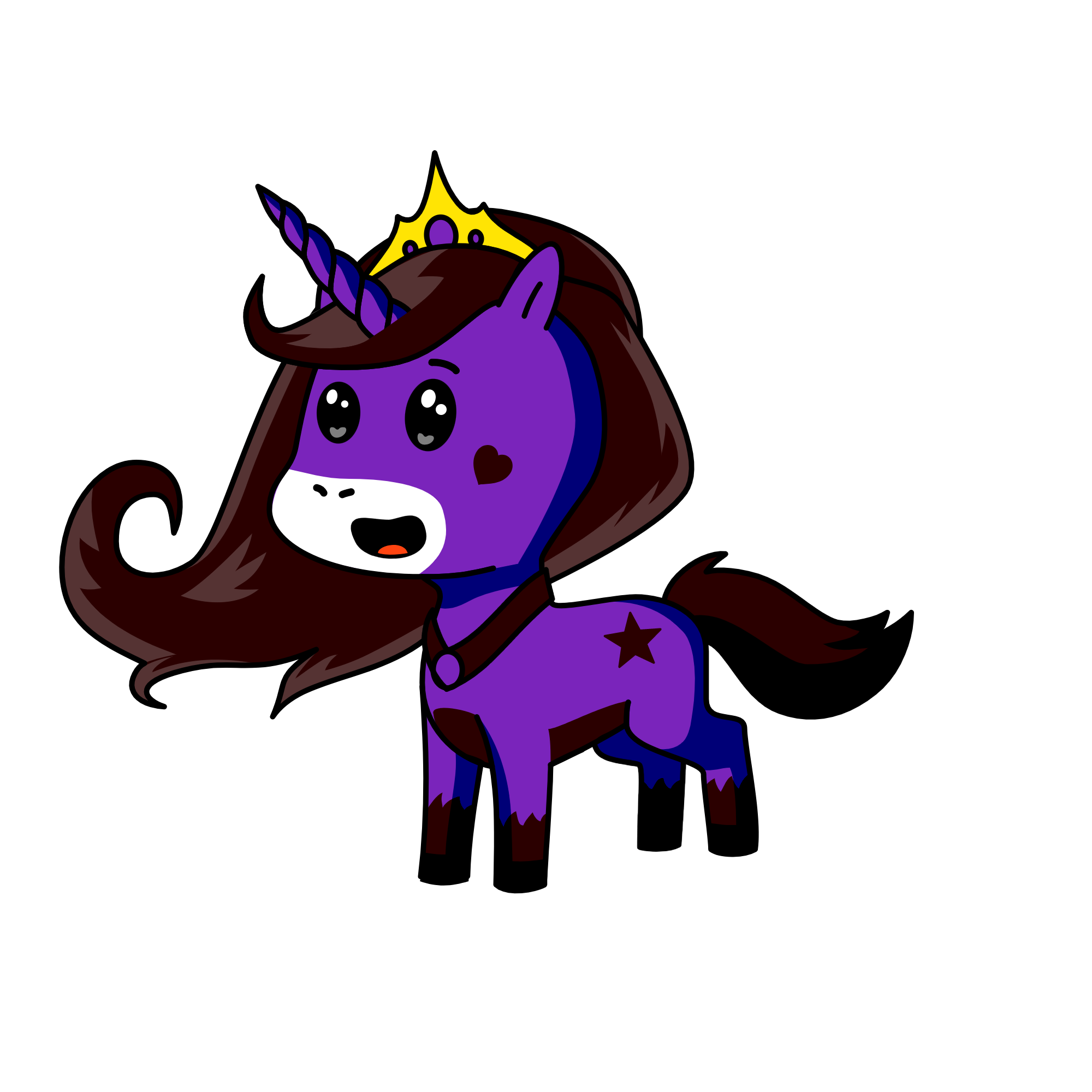 Darkangle, the unicorn