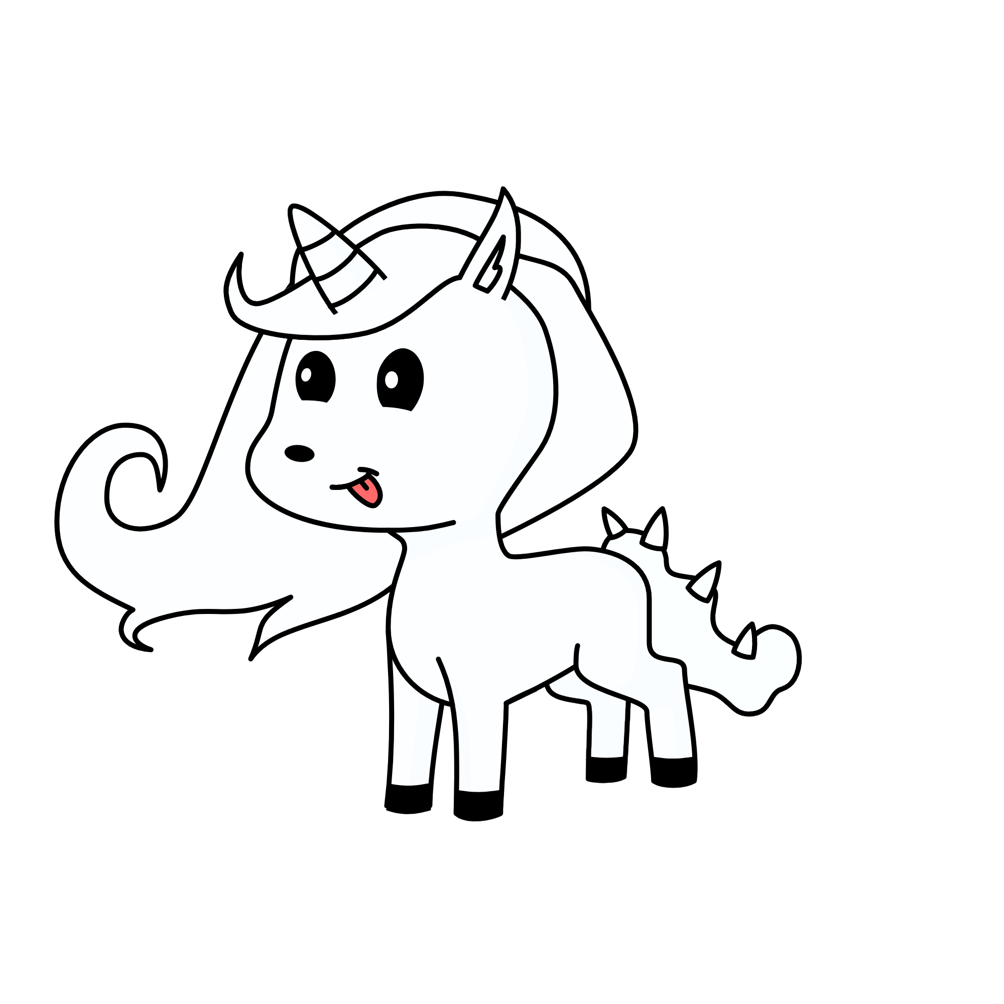 Whiteout, the unicorn